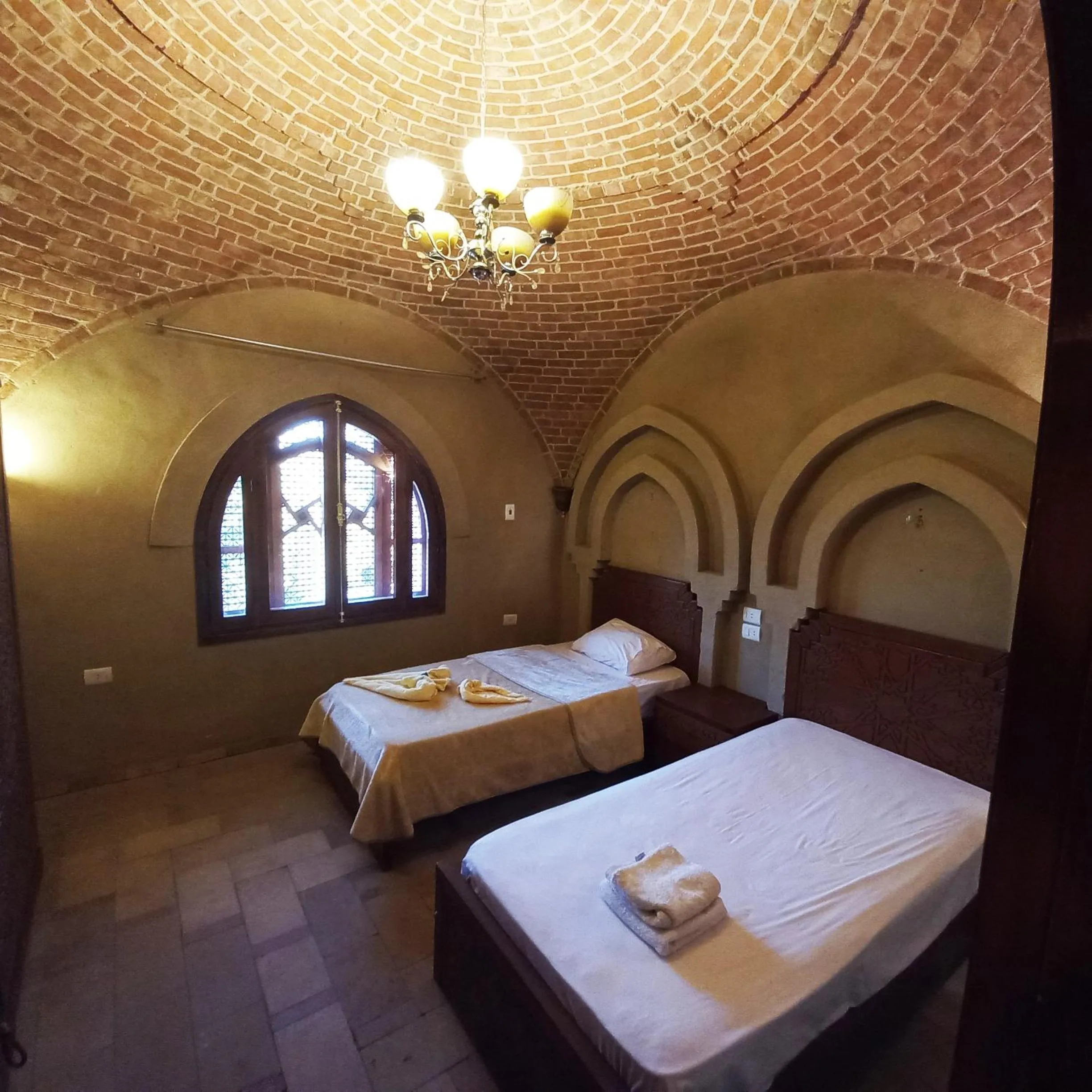 Bed in Mystical habou domes villa private pool