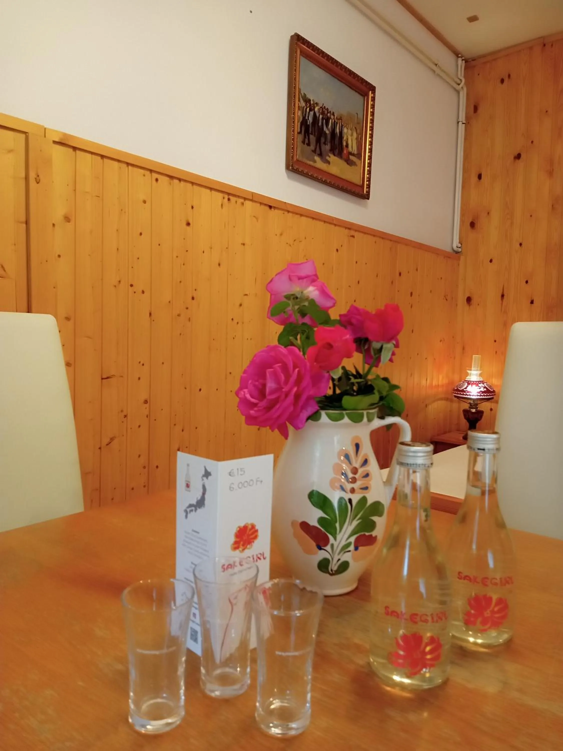 Drinks in Blues Ryokan