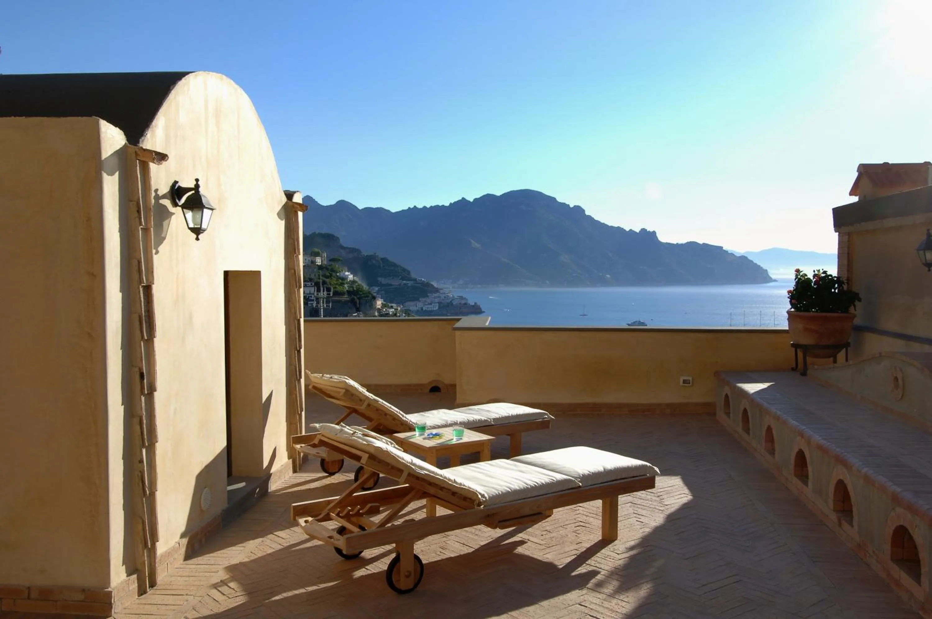 Solarium in Villa Alba d'Oro - Historic luxury villa