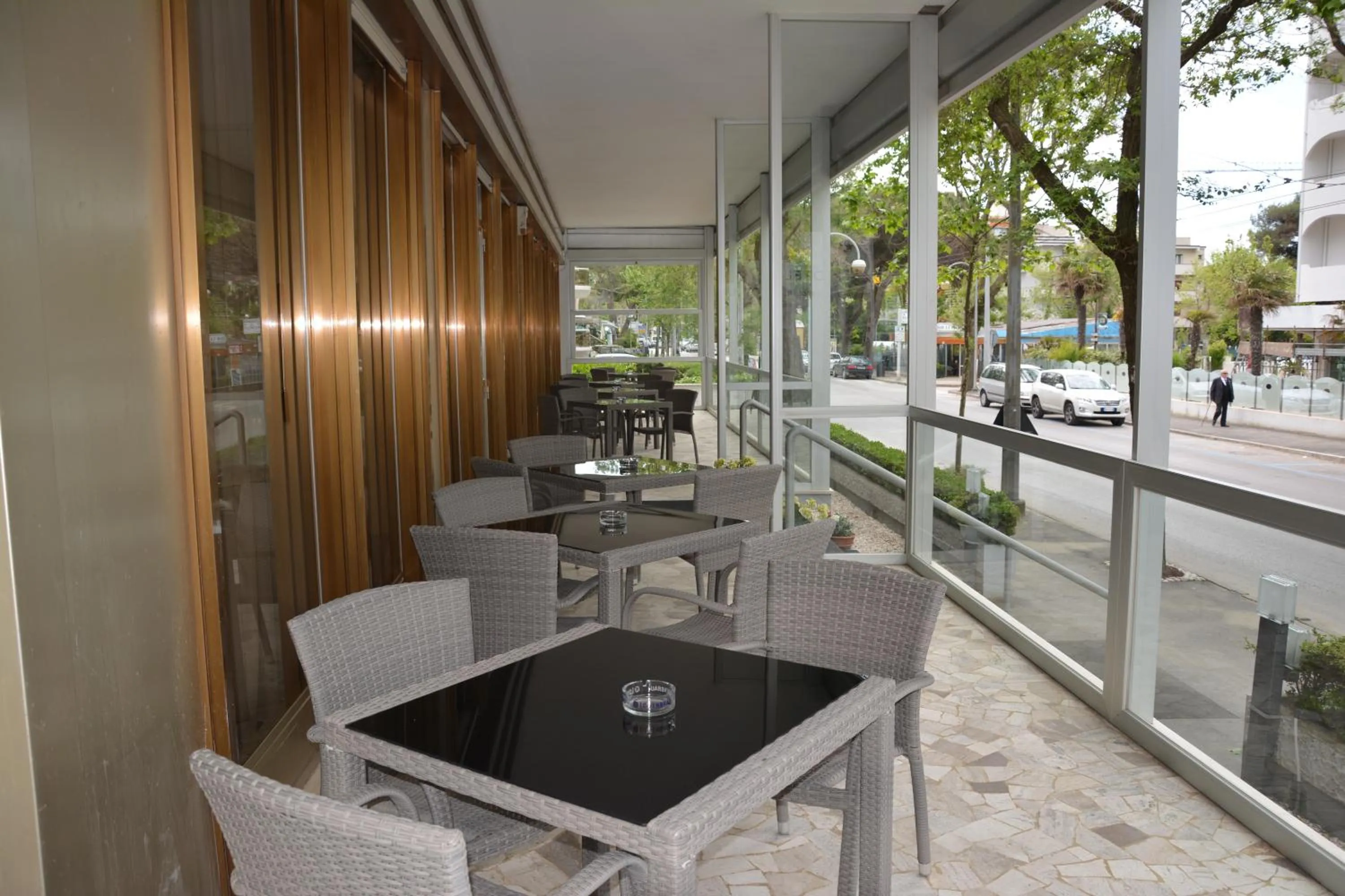 Patio in Hotel Patrizia