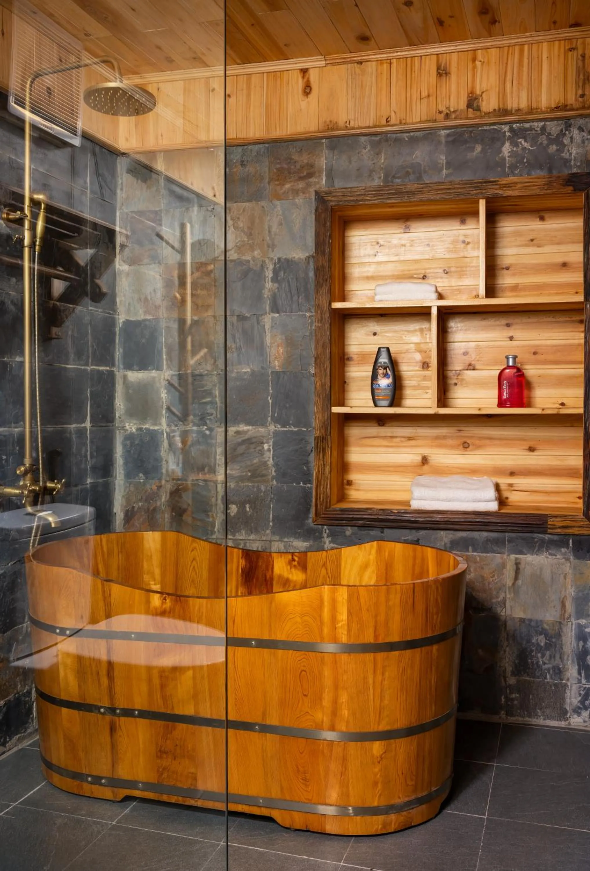 Bath in Ta Phin Cottage