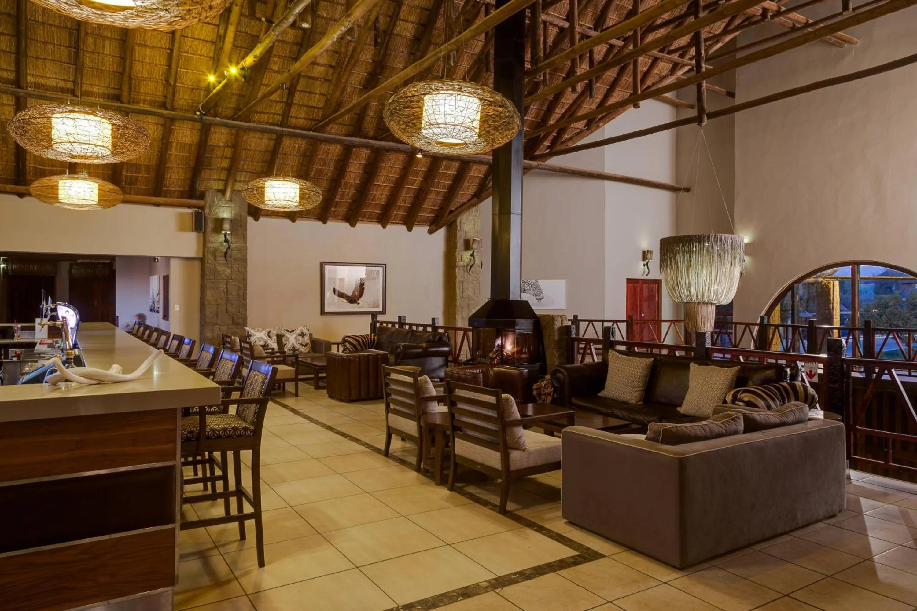 Restaurant/places to eat in Zebula Golf Estate and Spa - Zebula Golfers Lodge