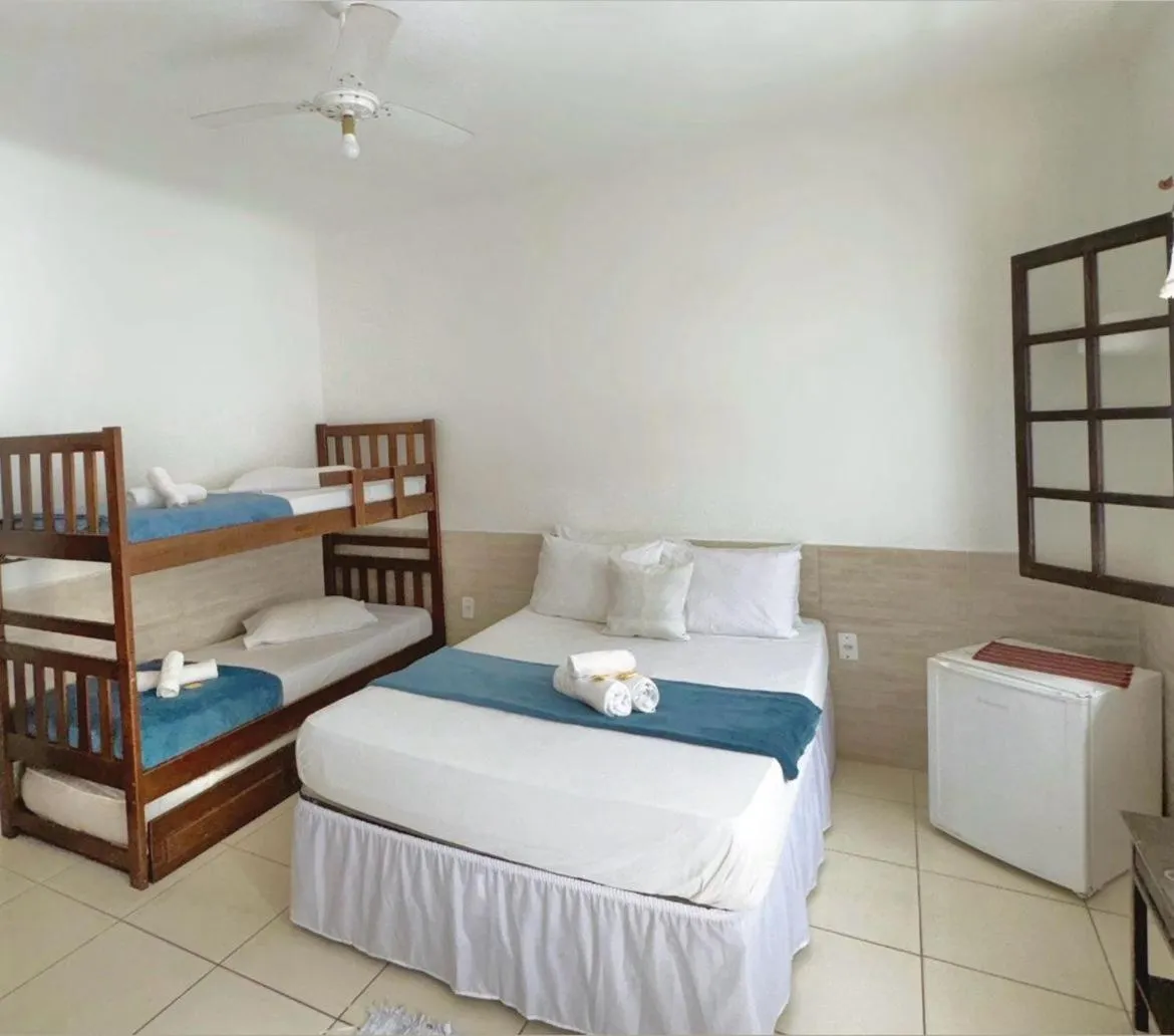 Bed in Pousada Villa Real Paraty - Localização e café da manhã EXCELENTES"