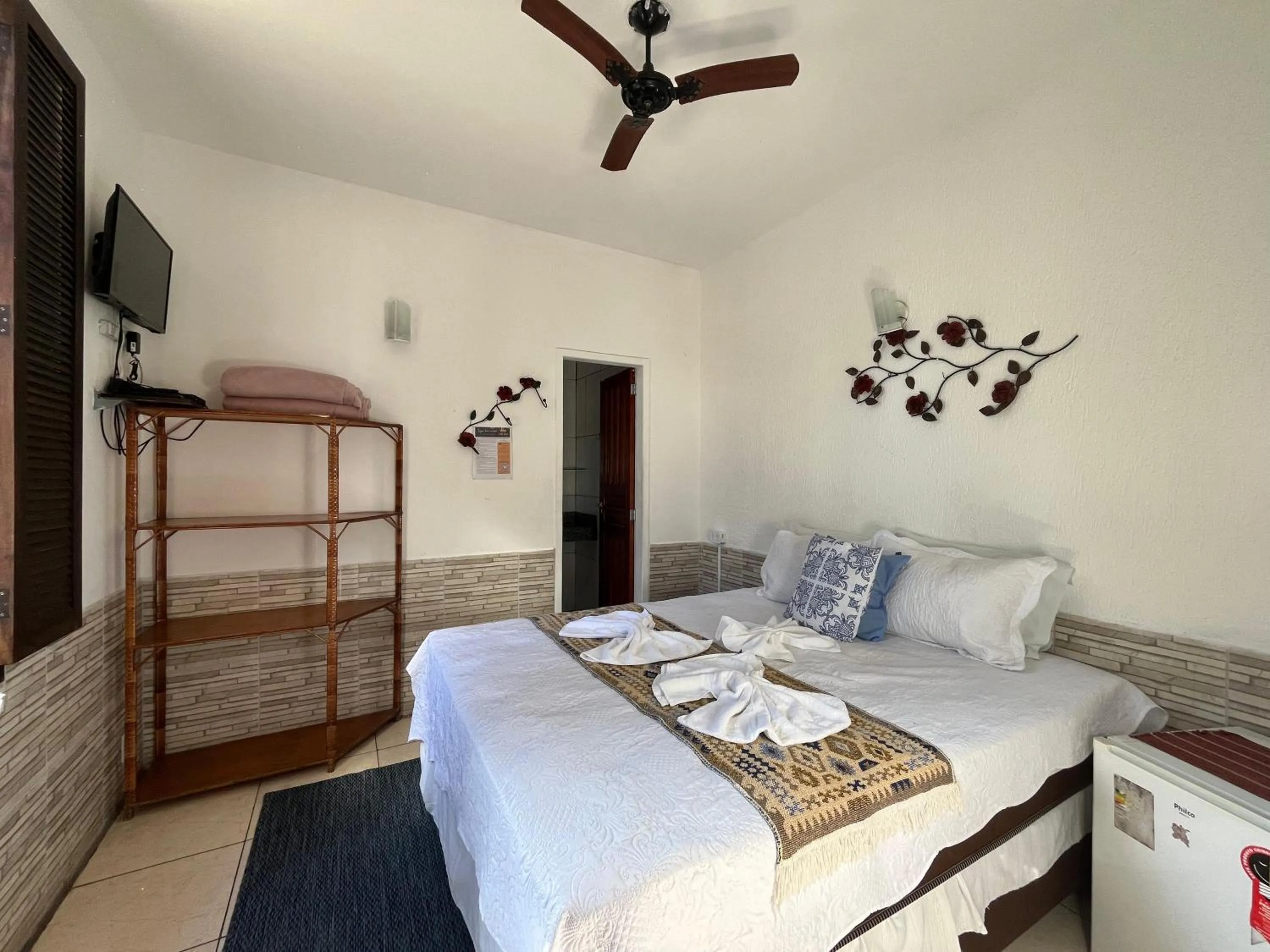 Bedroom, Bed in Pousada Villa Real Paraty - Localização e café da manhã EXCELENTES"