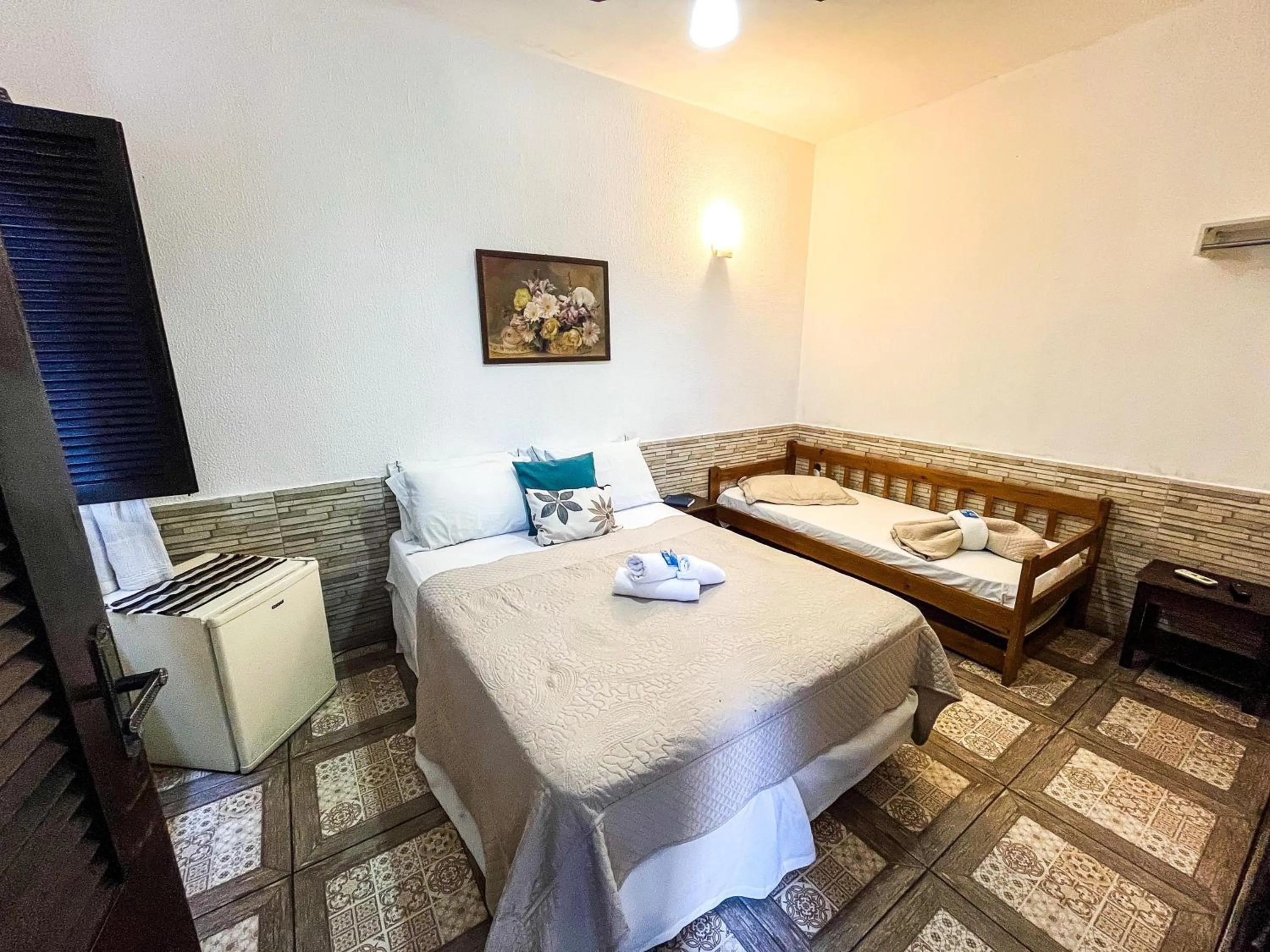 Bed in Pousada Villa Real Paraty - Localização e café da manhã EXCELENTES"