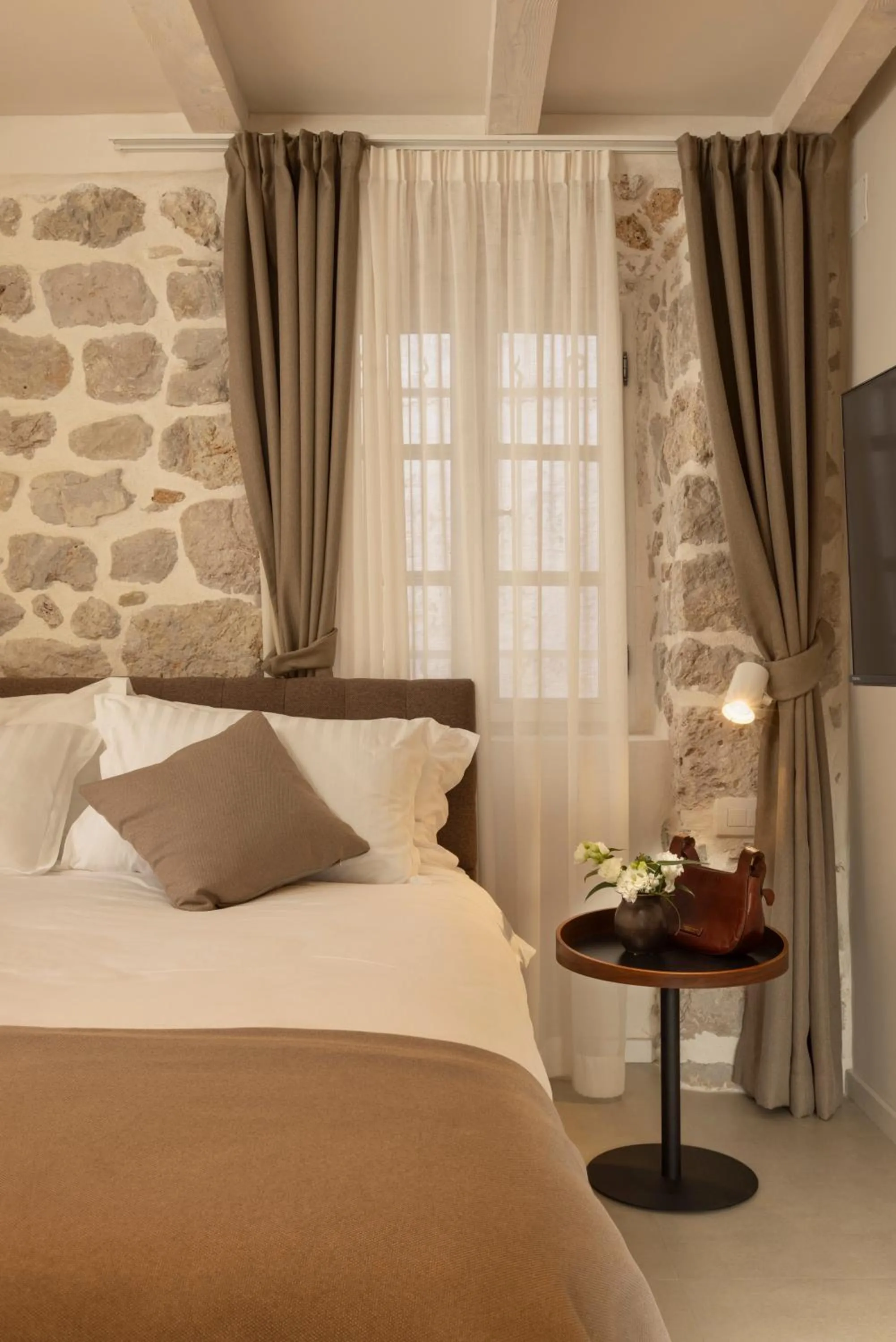 Bed in Villa Miri, Heritage Superior Villa with Swimming Pool