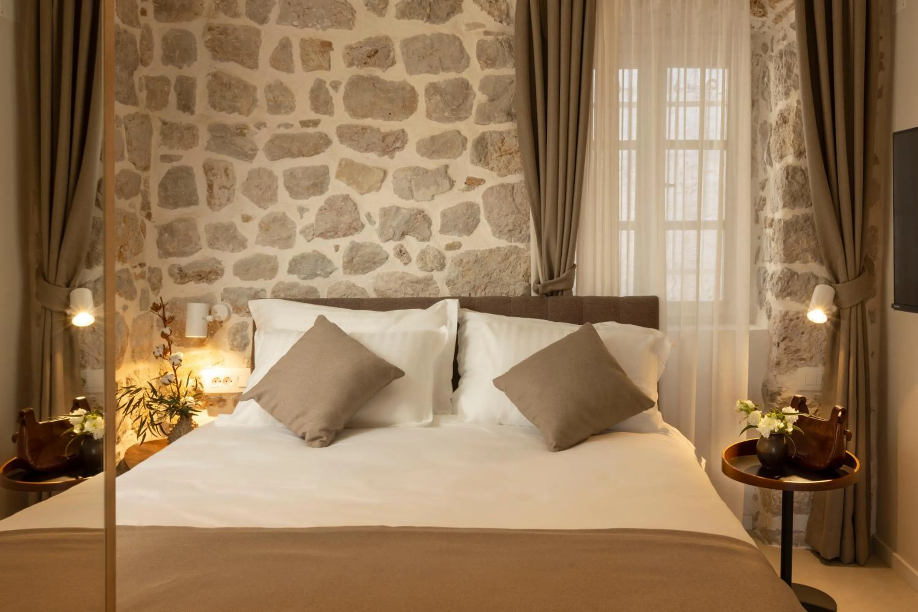 Bed in Villa Miri, Heritage Superior Villa with Swimming Pool