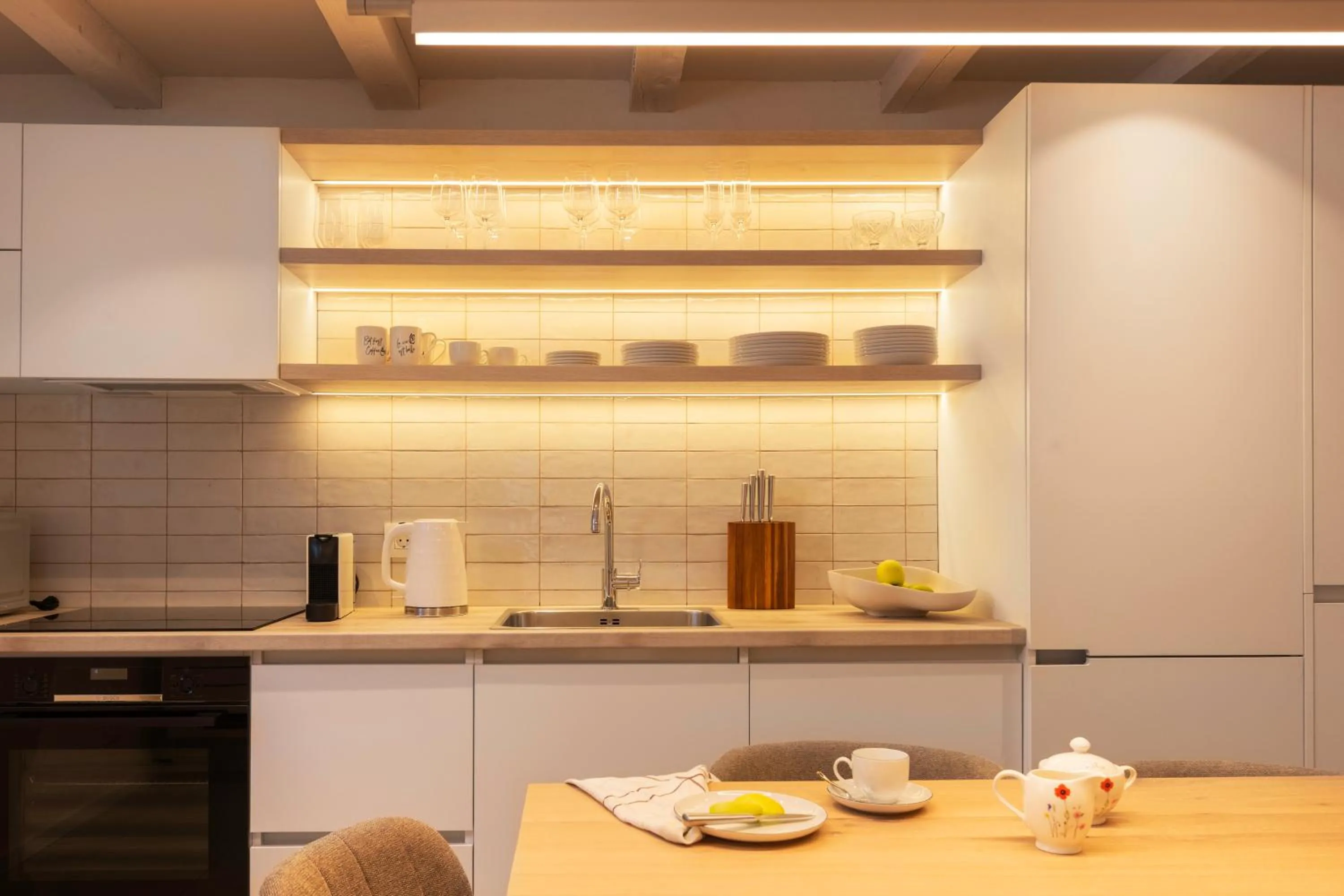 kitchen in Villa Miri, Heritage Superior Villa with Swimming Pool