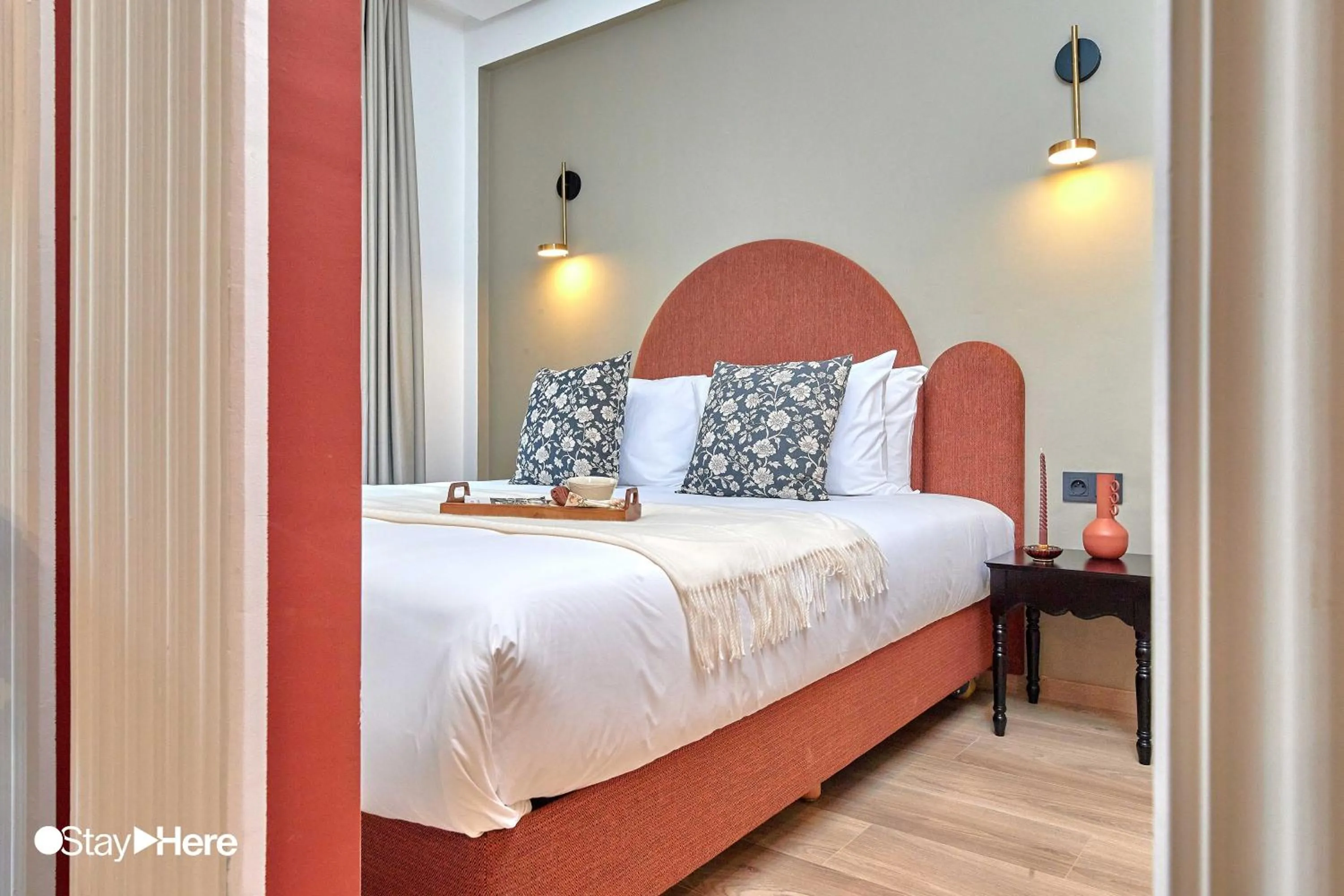 Bedroom, Bed in Stayhere Casablanca - Maarif - Elite Residence