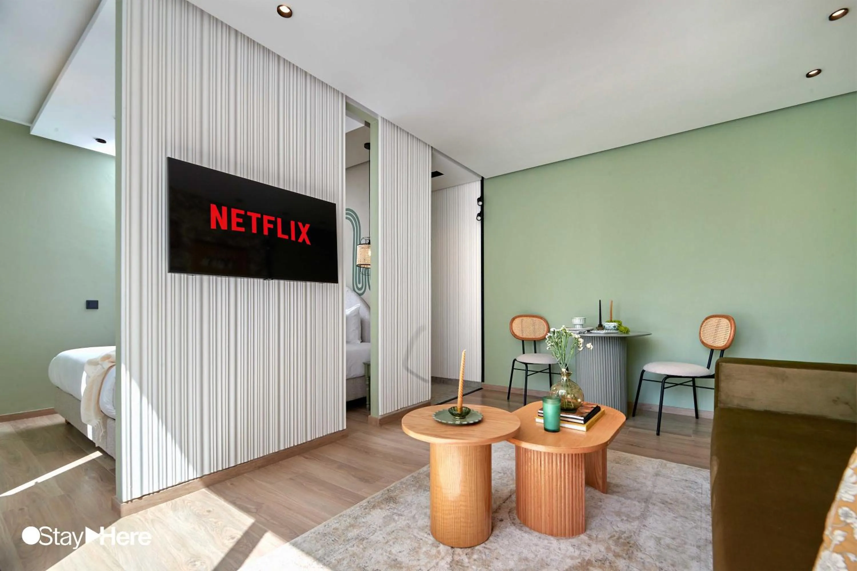 TV and multimedia in Stayhere Casablanca - Maarif - Elite Residence