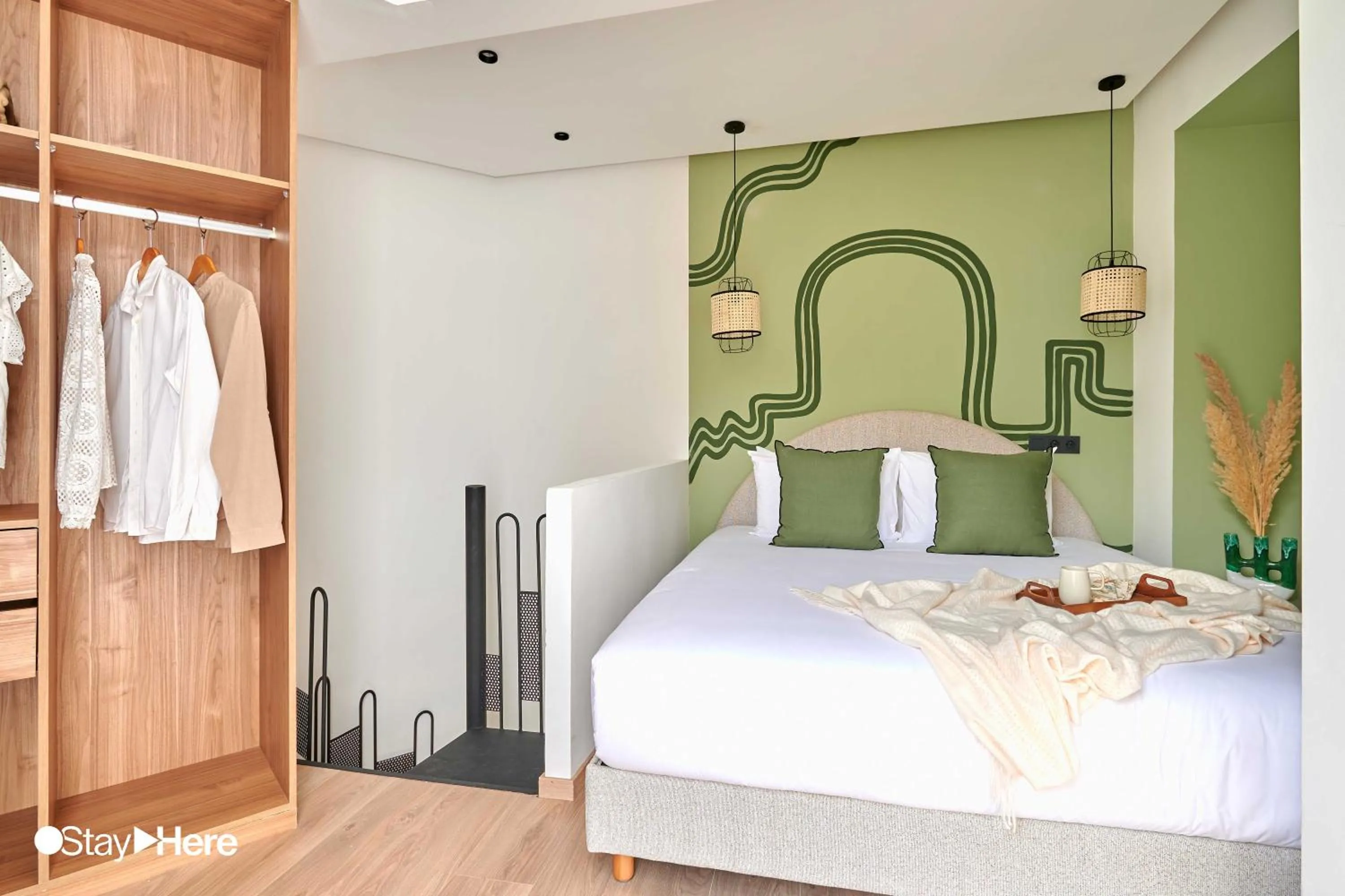 Bedroom, Bed in Stayhere Casablanca - Maarif - Elite Residence