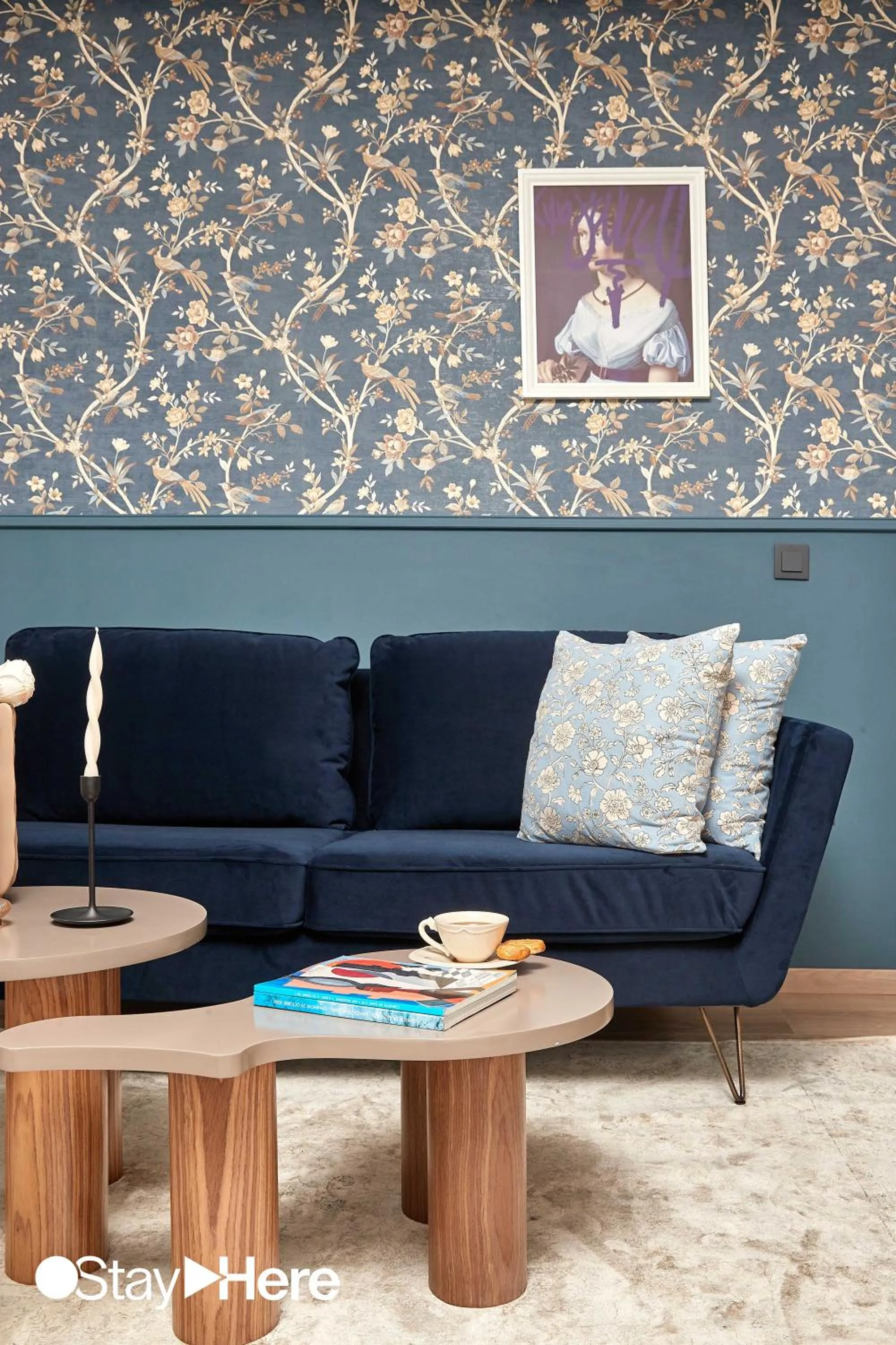 Seating area in Stayhere Casablanca - Maarif - Elite Residence