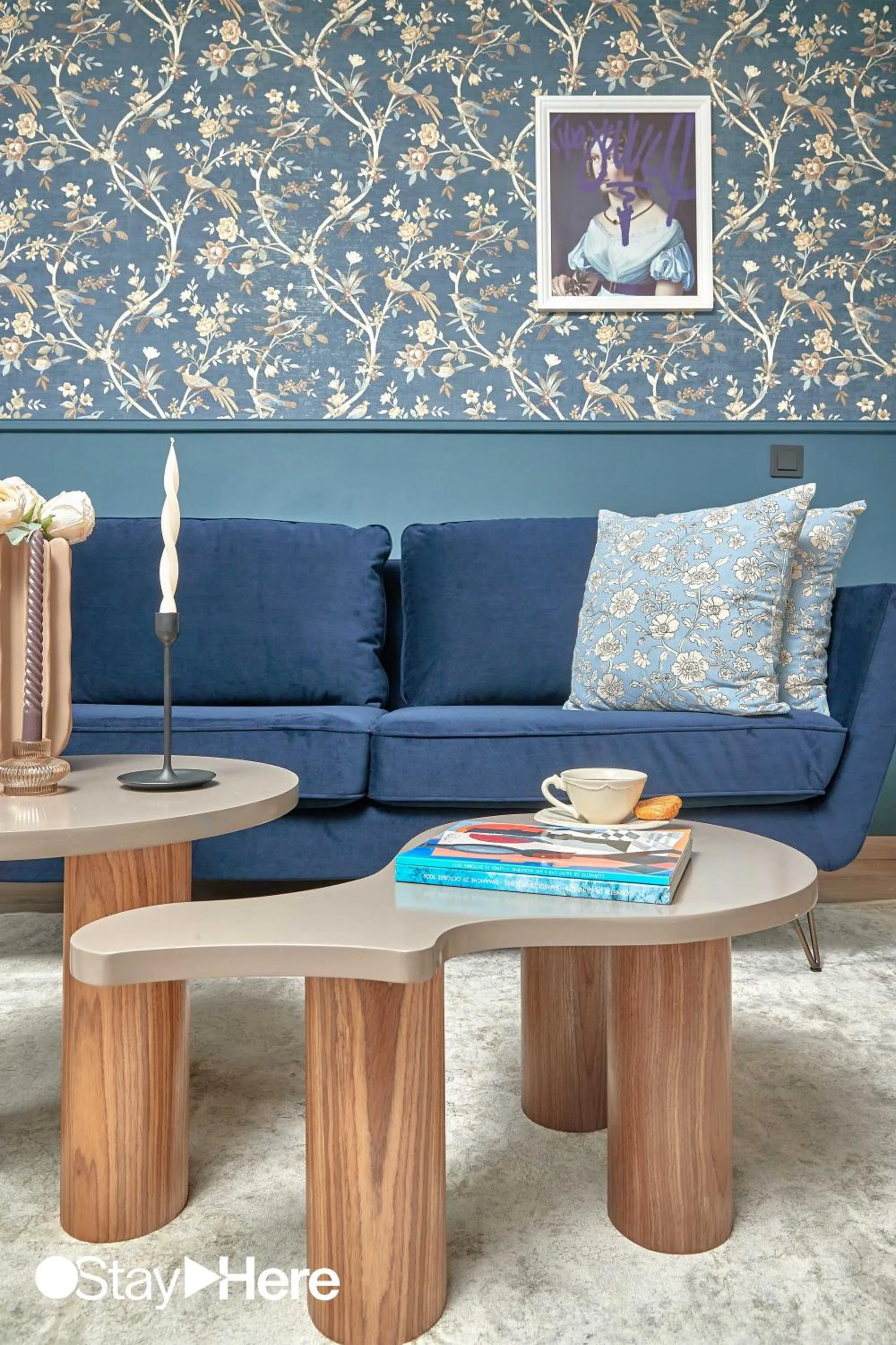 Seating area in Stayhere Casablanca - Maarif - Elite Residence