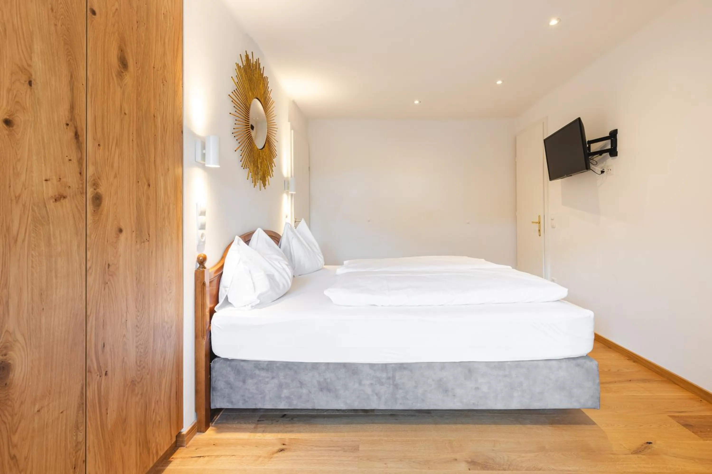 Bed in Hubertus Boutiquehotel Filzmoos