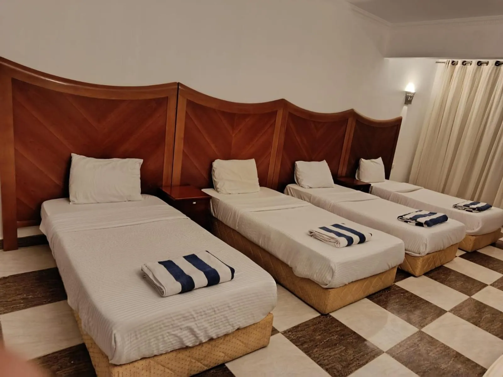 Bed in Serenity Lodge