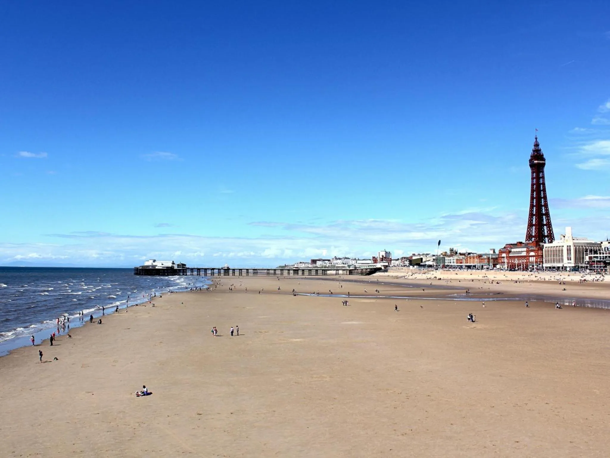 Beach in Royal Carlton Hotel