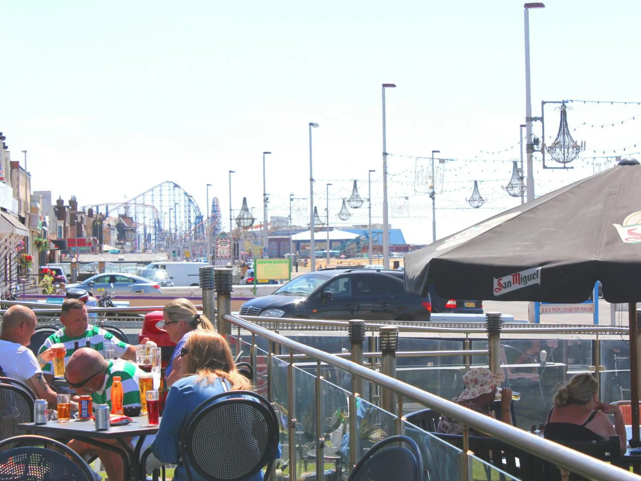 Patio in Royal Carlton Hotel