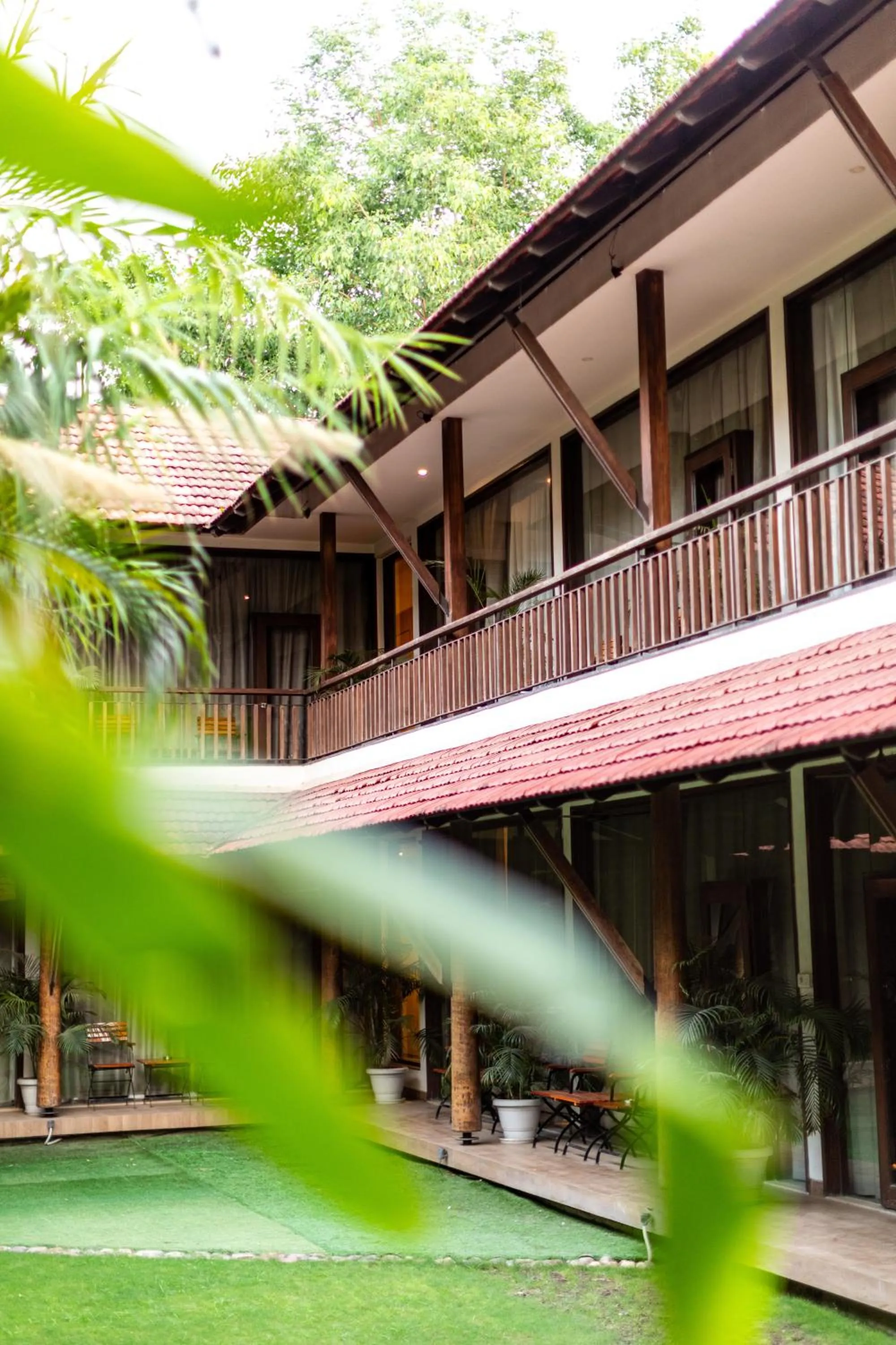 Balcony/Terrace in Kwality's Motel Shiraz