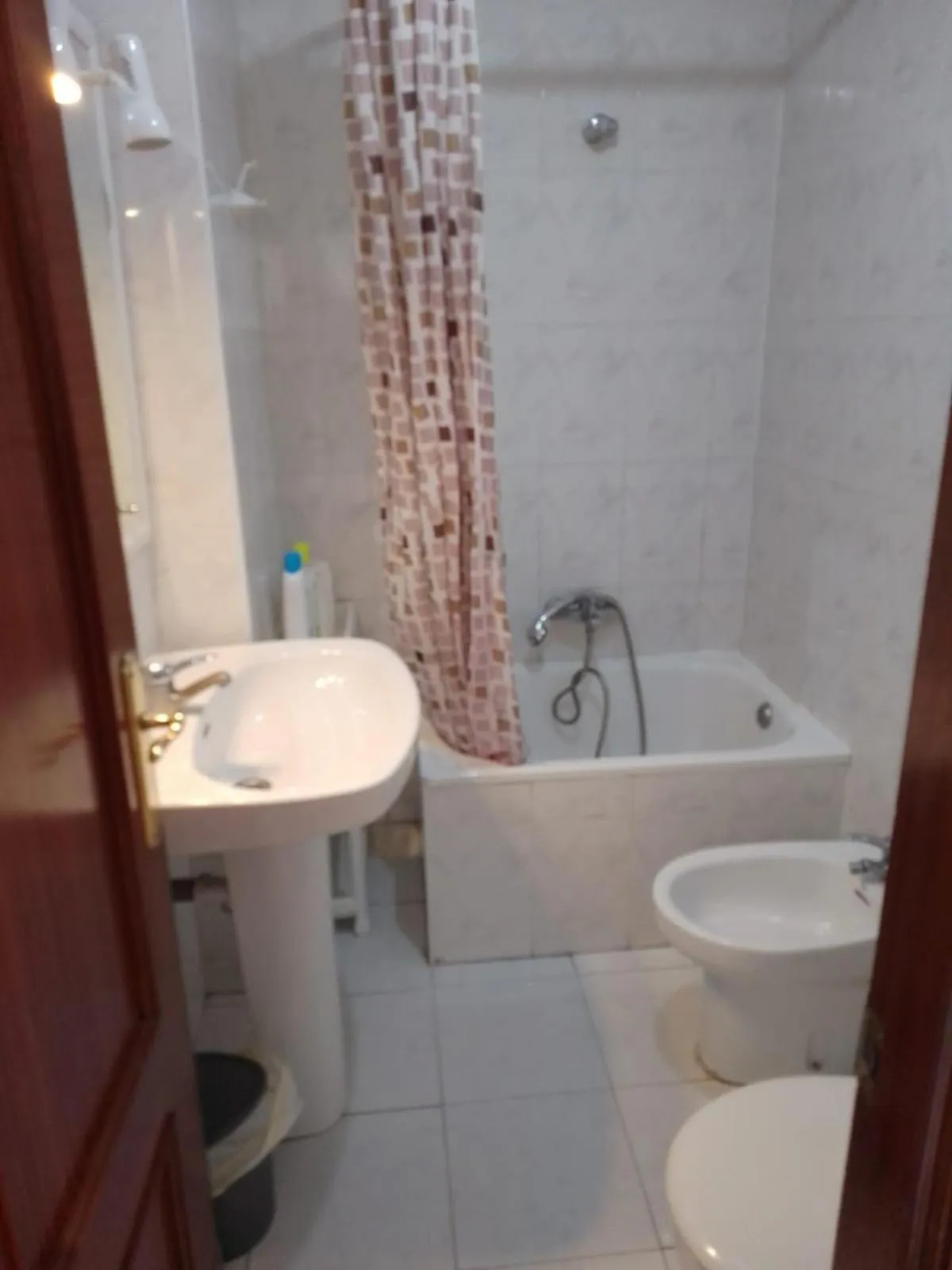 Bathroom in La Arena Apartamentos Zierbena