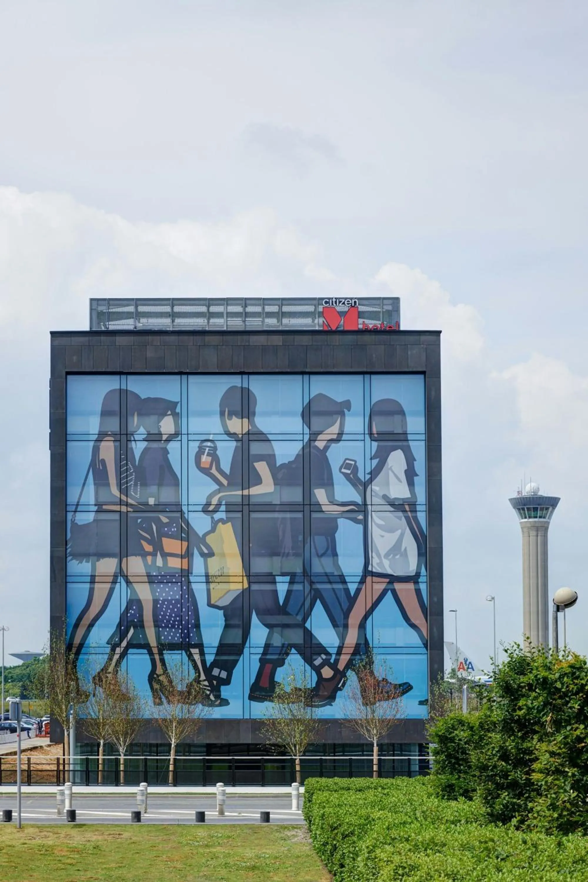 View (from property/room) in citizenM Paris Charles de Gaulle Airport