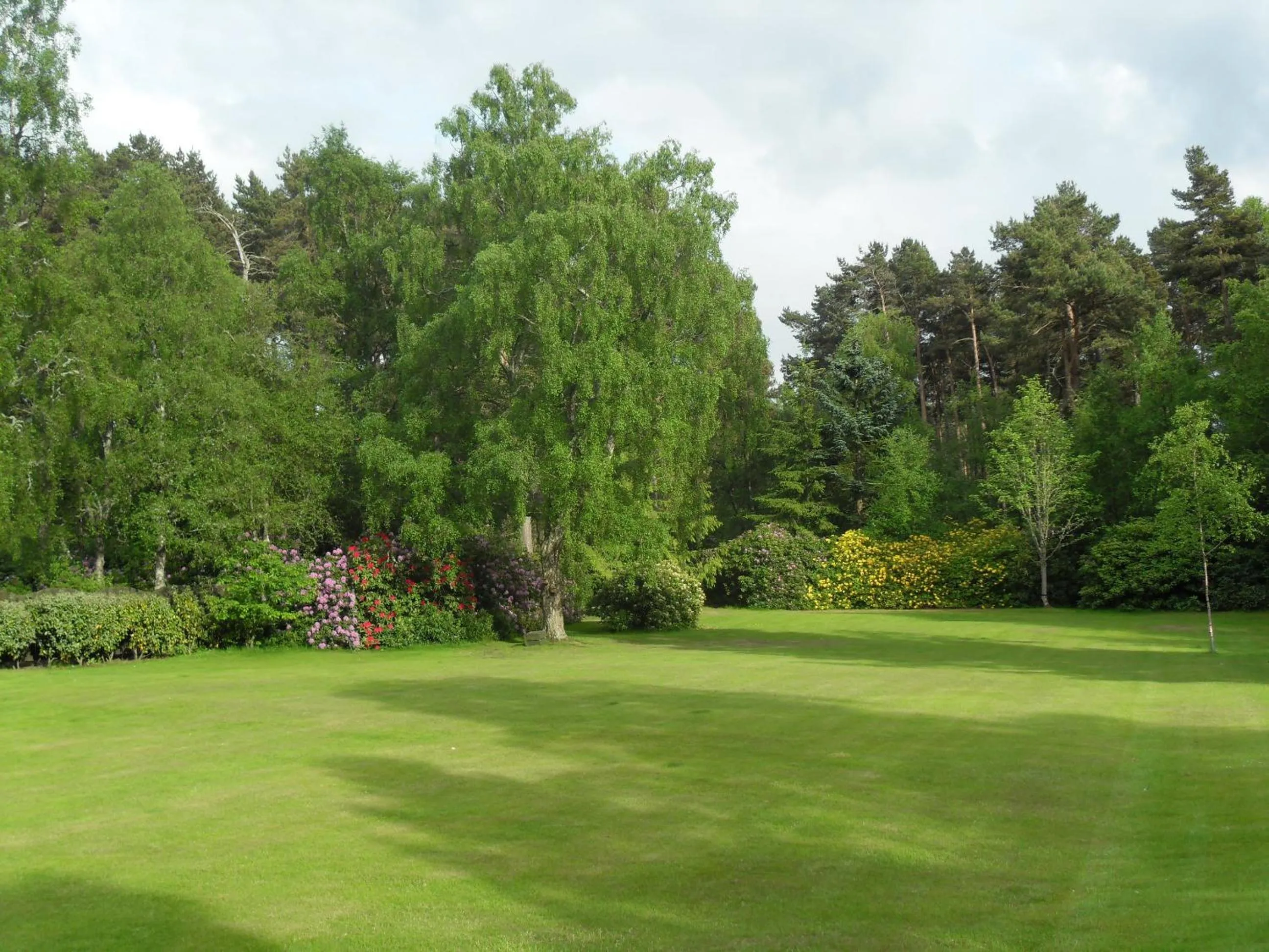 Garden in Carnach House