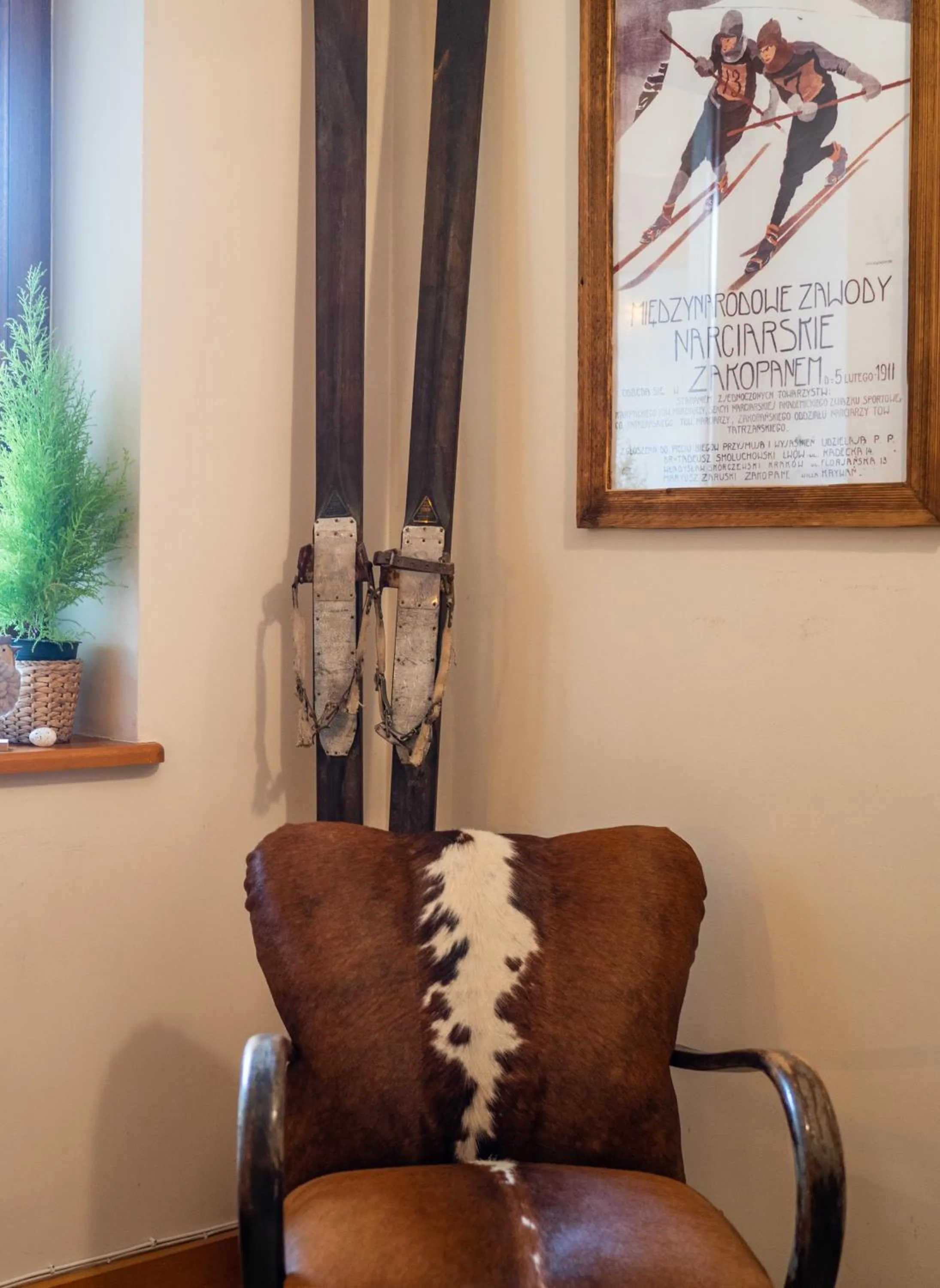 Decorative detail in Willa Ryś