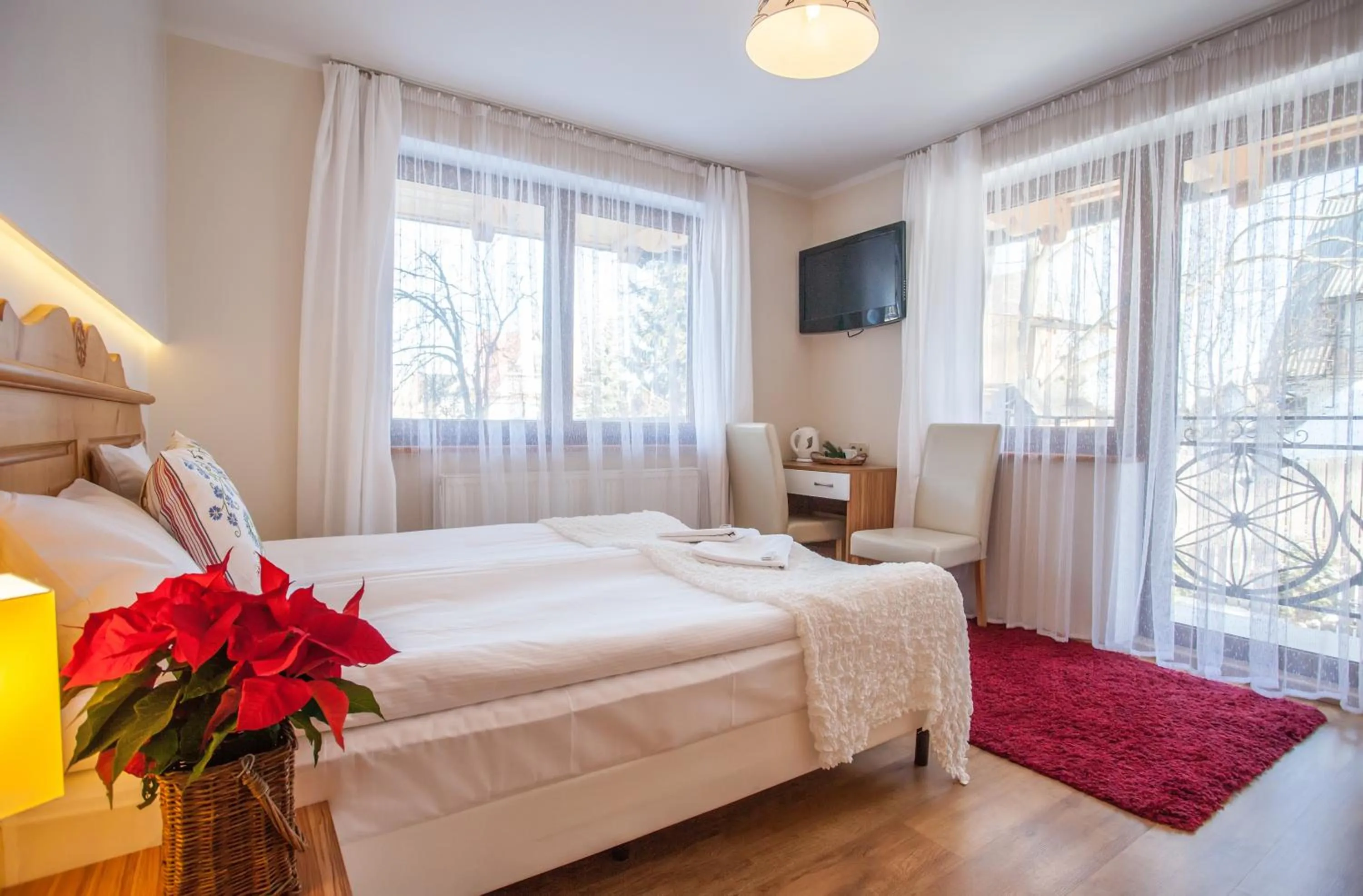 Shower, Bed in Willa Ryś