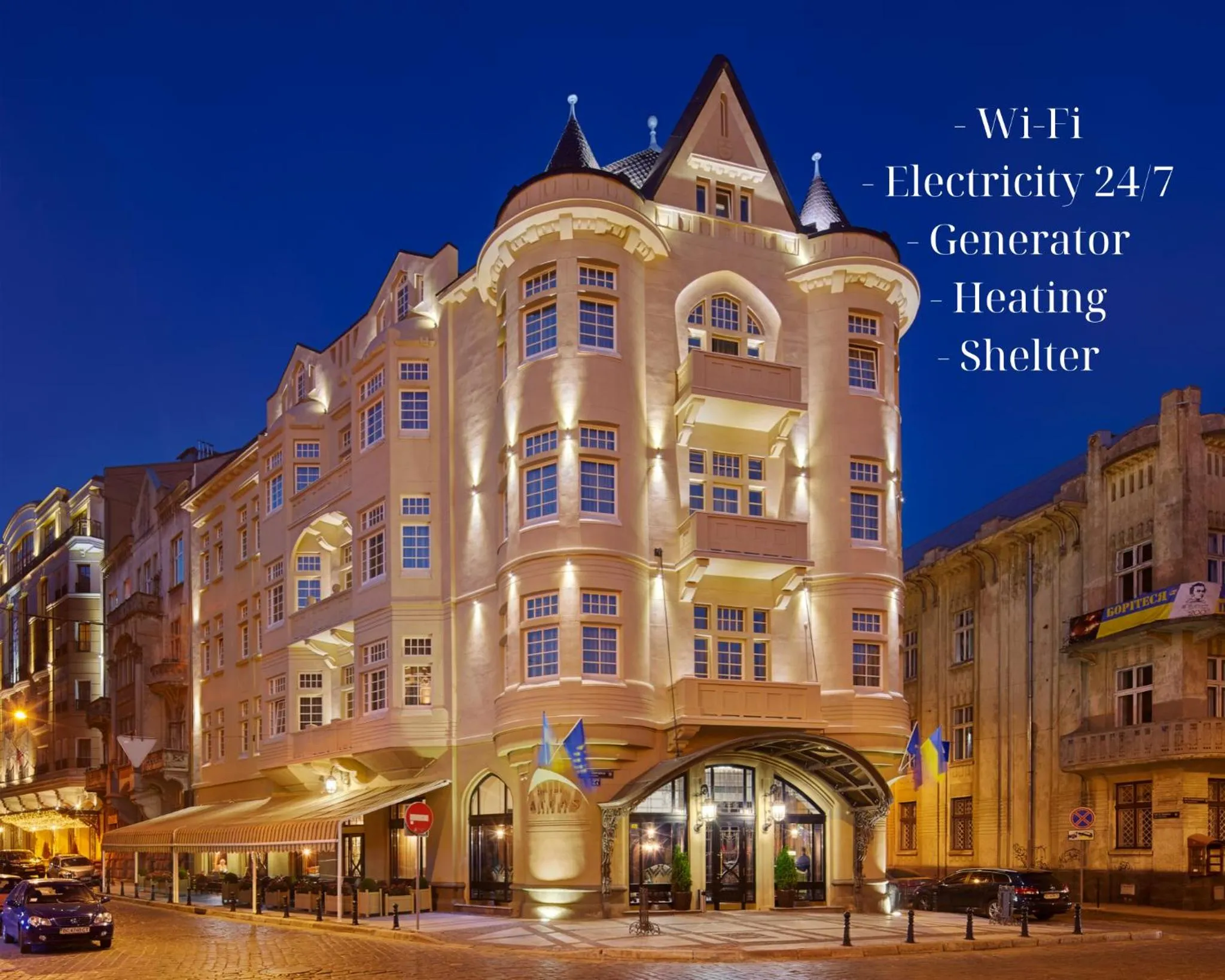 Property building in Hotel Atlas Deluxe