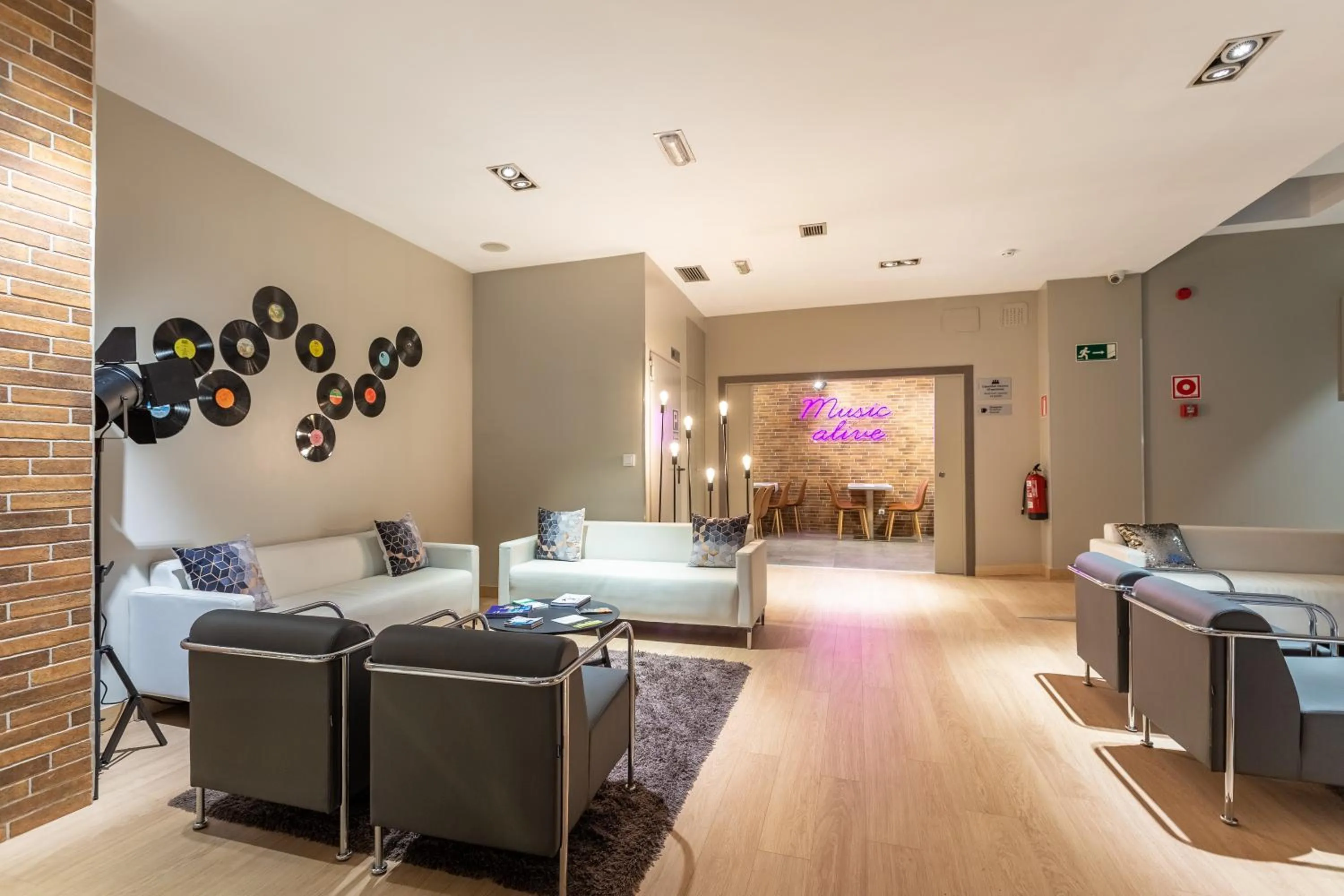 Living room in Casual del Jazz San Sebastián