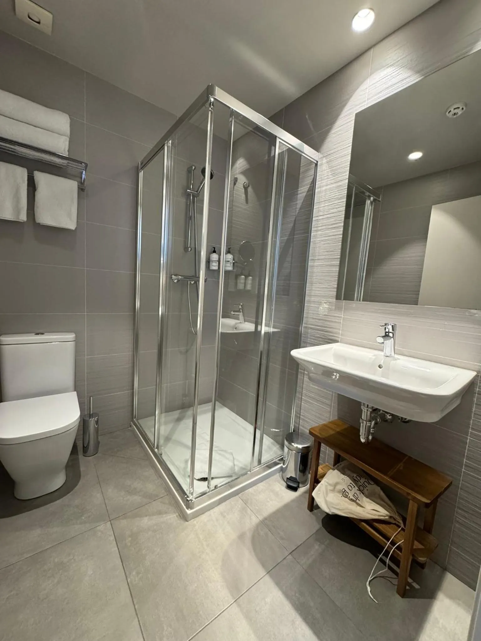 Bathroom in Colectia Hotel Urumea