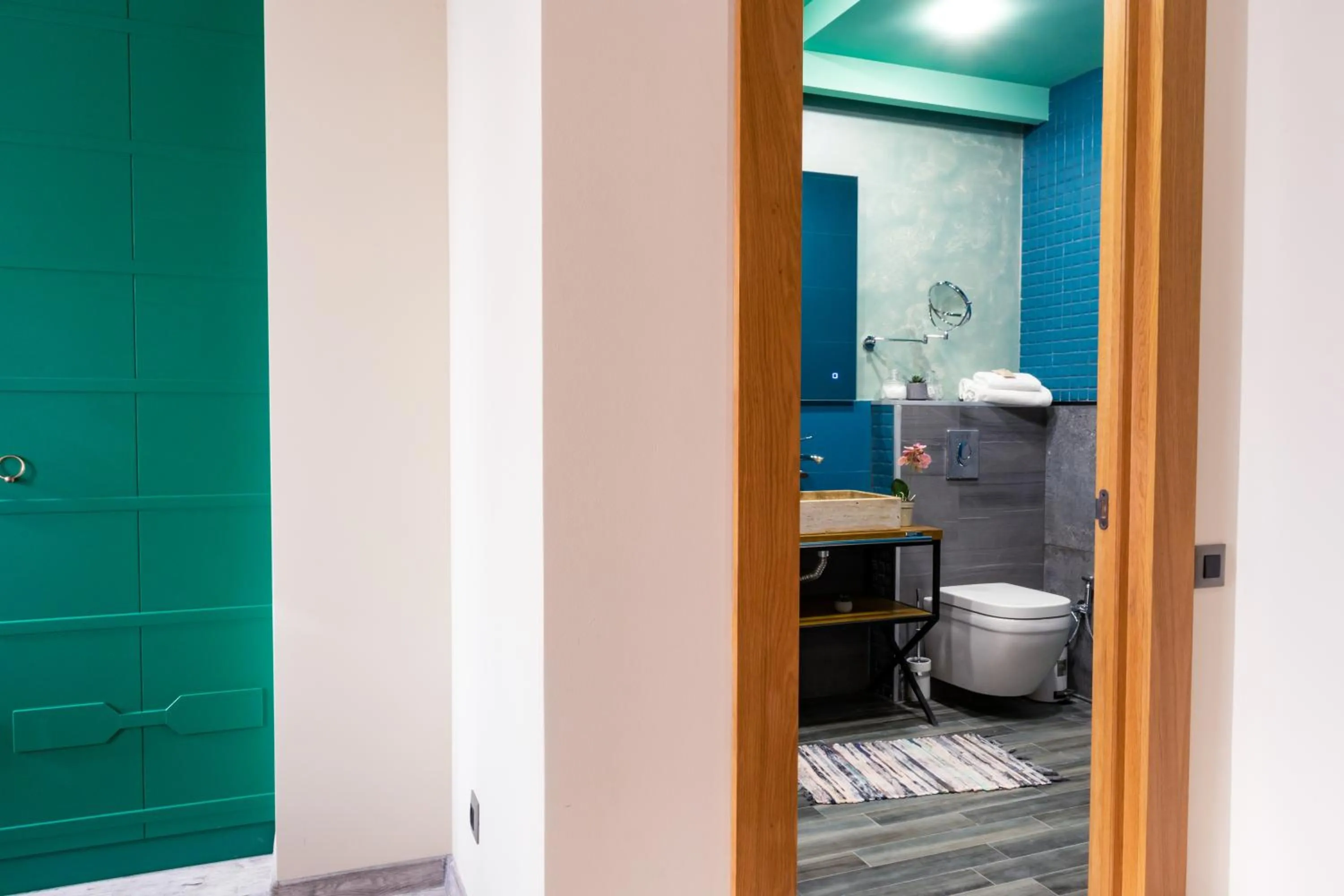 Toilet in hotelise I Escape Apartment