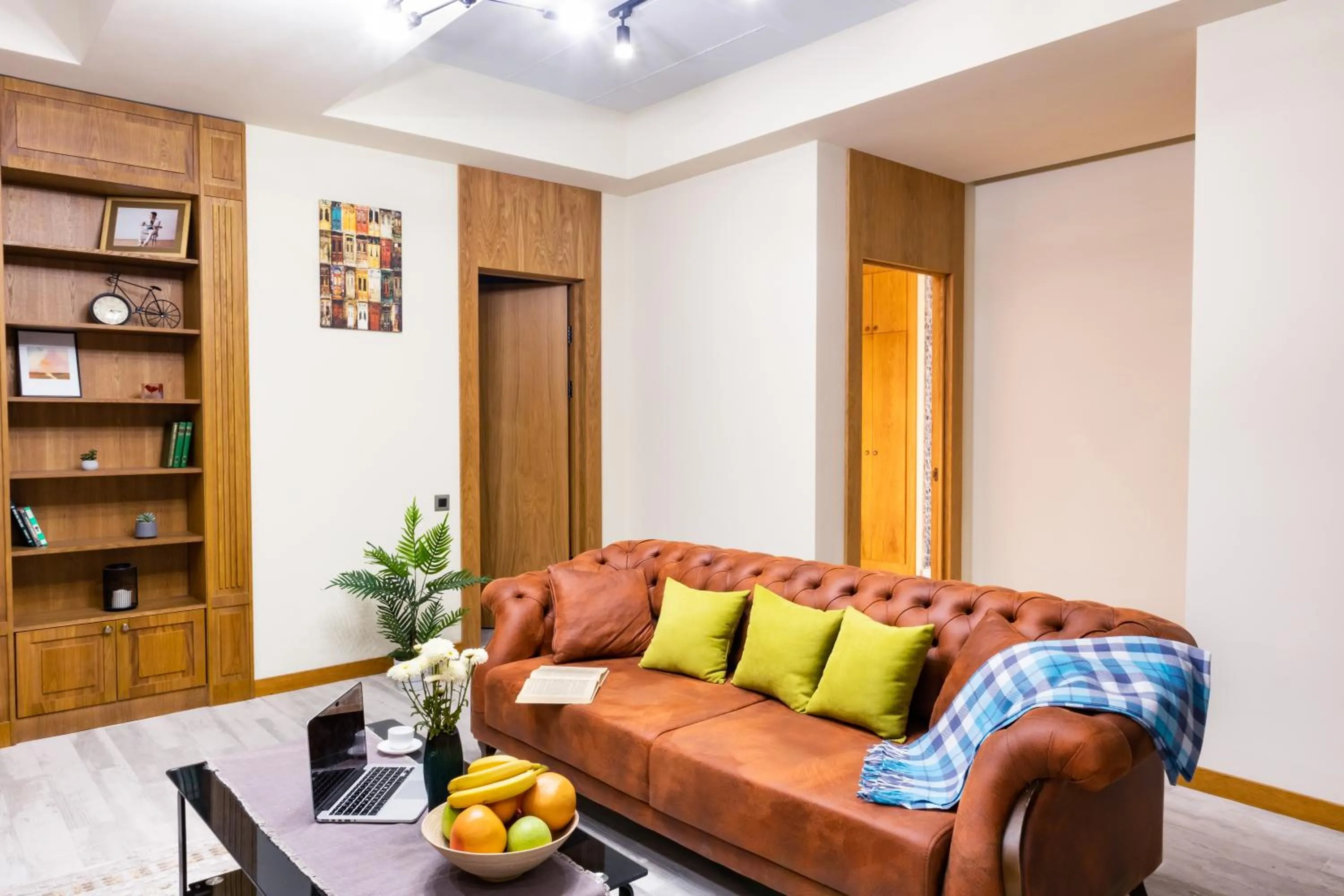 Living room in hotelise I Escape Apartment