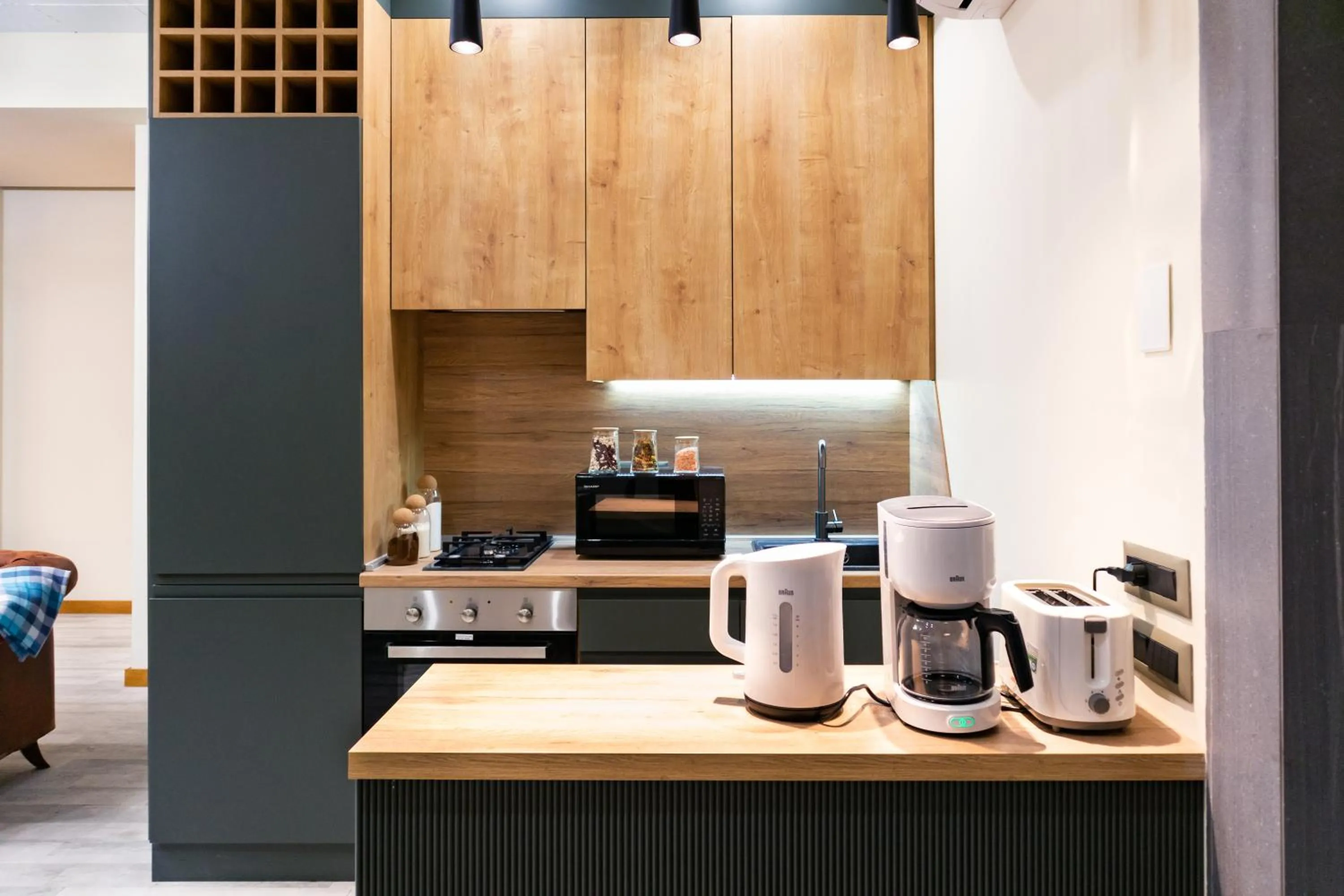 Coffee/tea facilities in hotelise I Escape Apartment