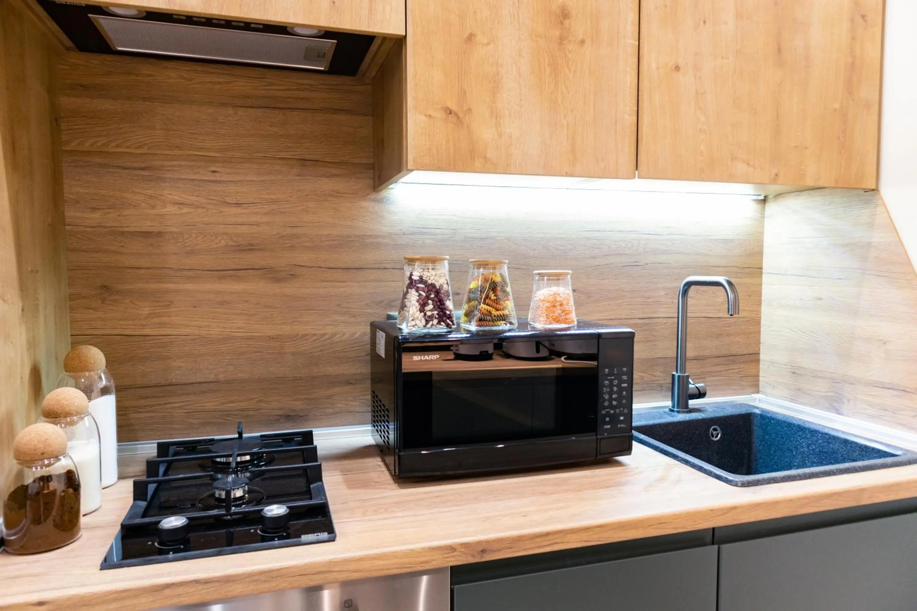 Kitchen or kitchenette in hotelise I Escape Apartment