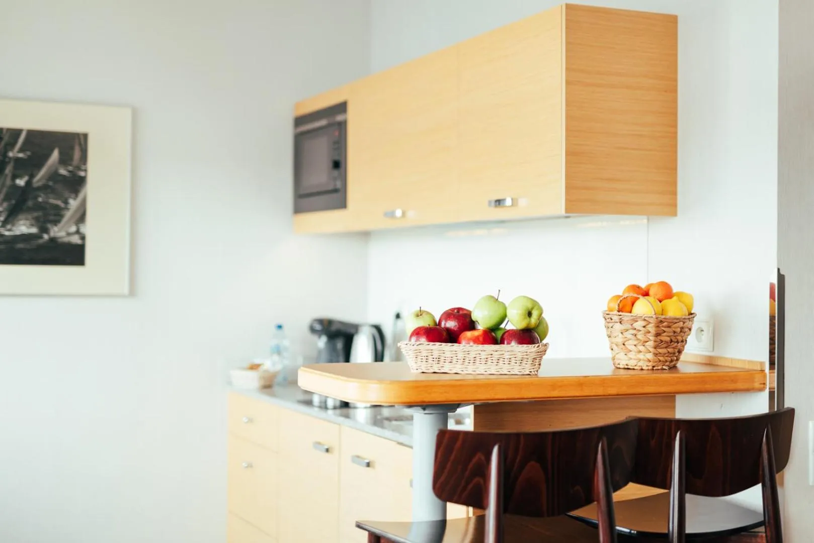 Kitchen or kitchenette in Hotel Marina Club Old Town View