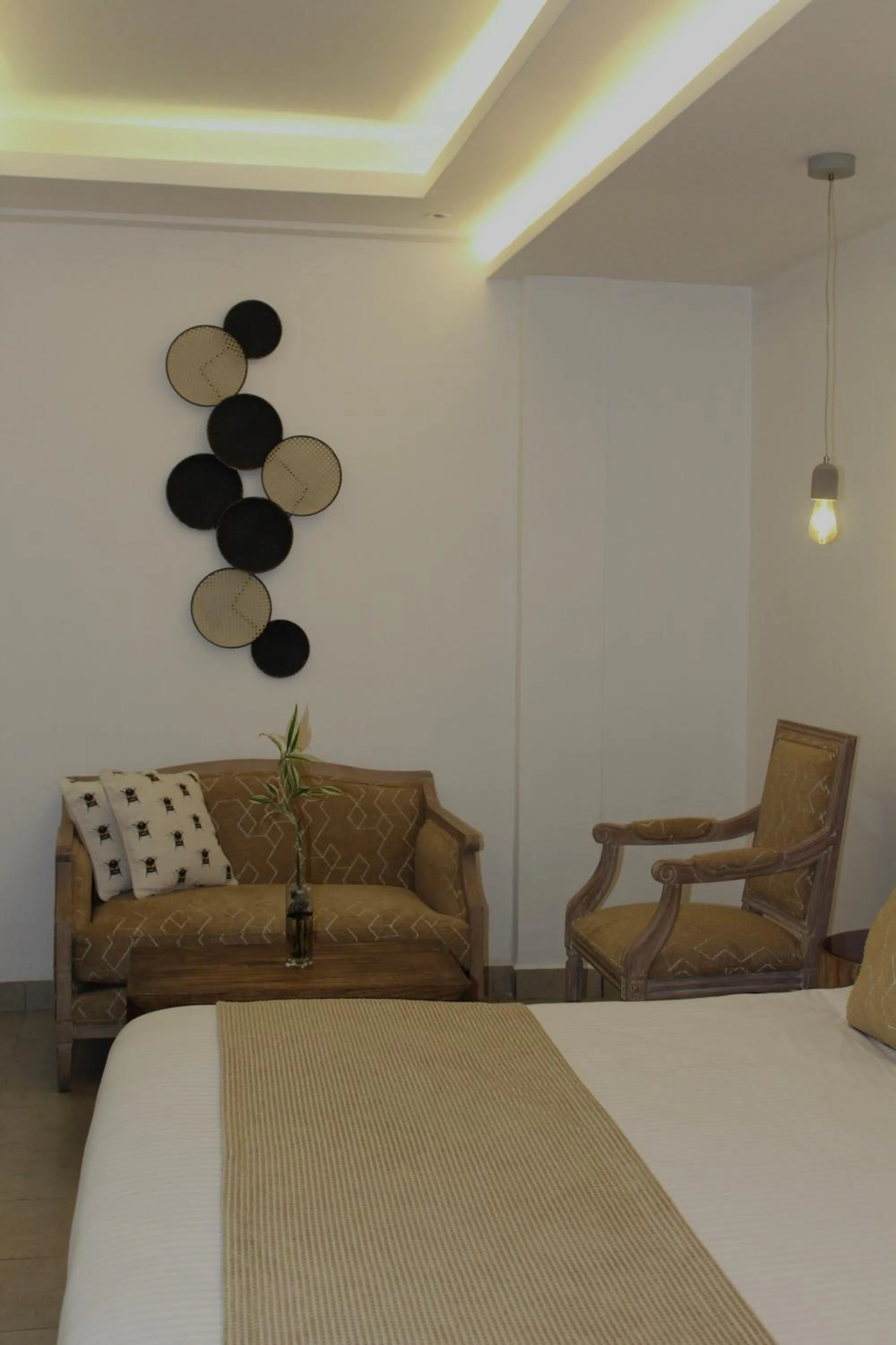 Bed in The Swiss Hotel Freetown