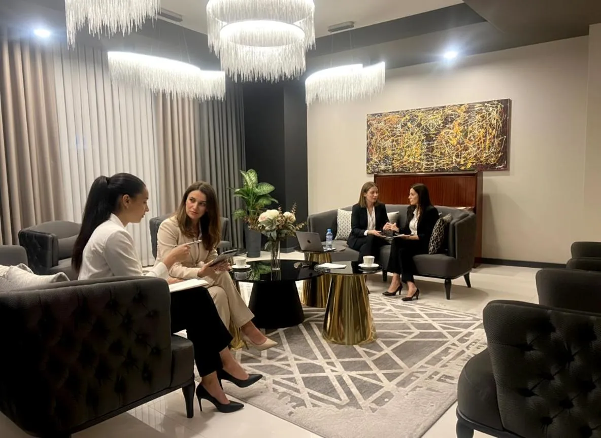 Lobby or reception in Expocore Hotel