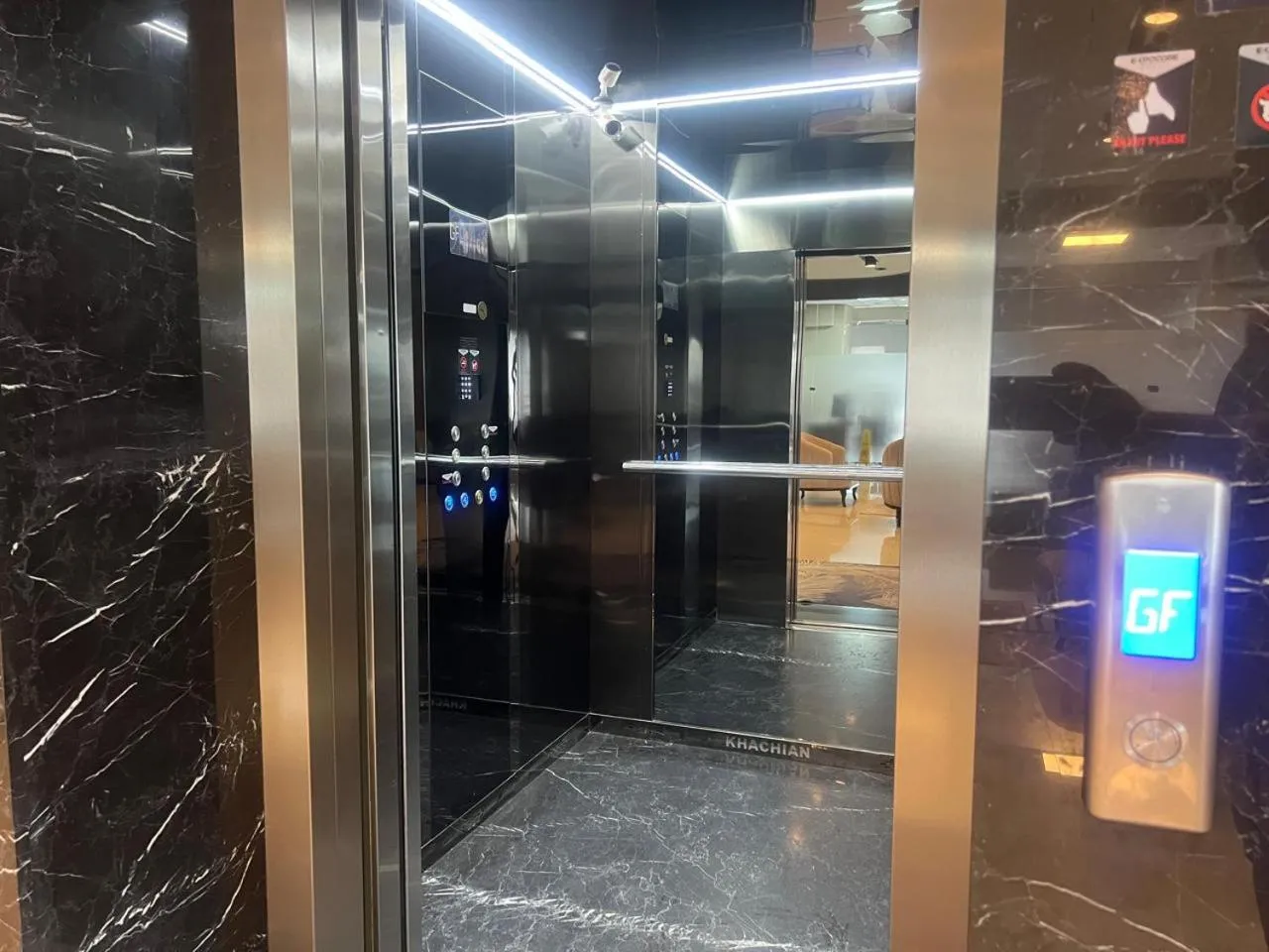 elevator in Expocore Hotel