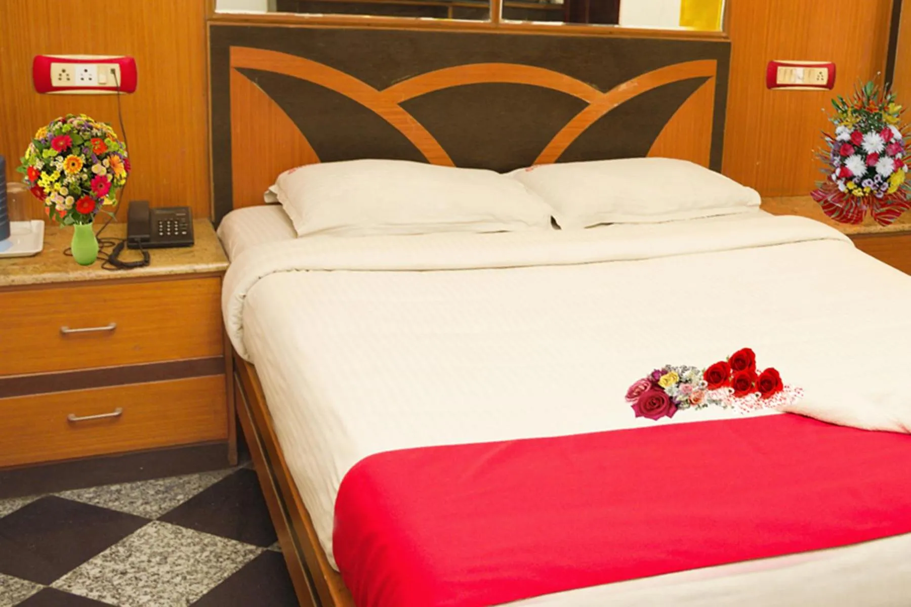 Bed in Hotel Sunpark Inn