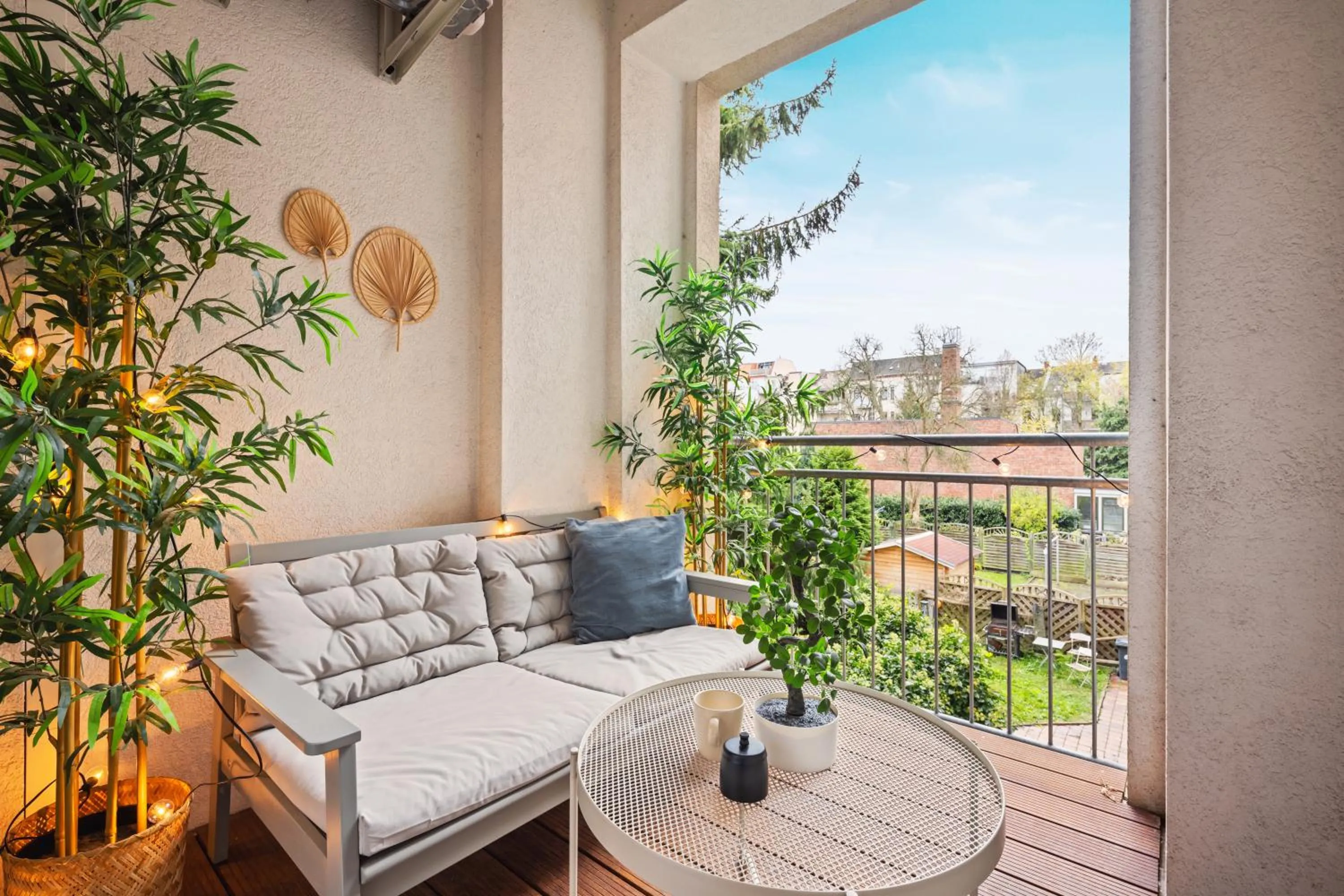 EDLER WOHNRAUM Luxuriöses Stadtstudio mit Balkon, Kaffeevollautomat & Klima