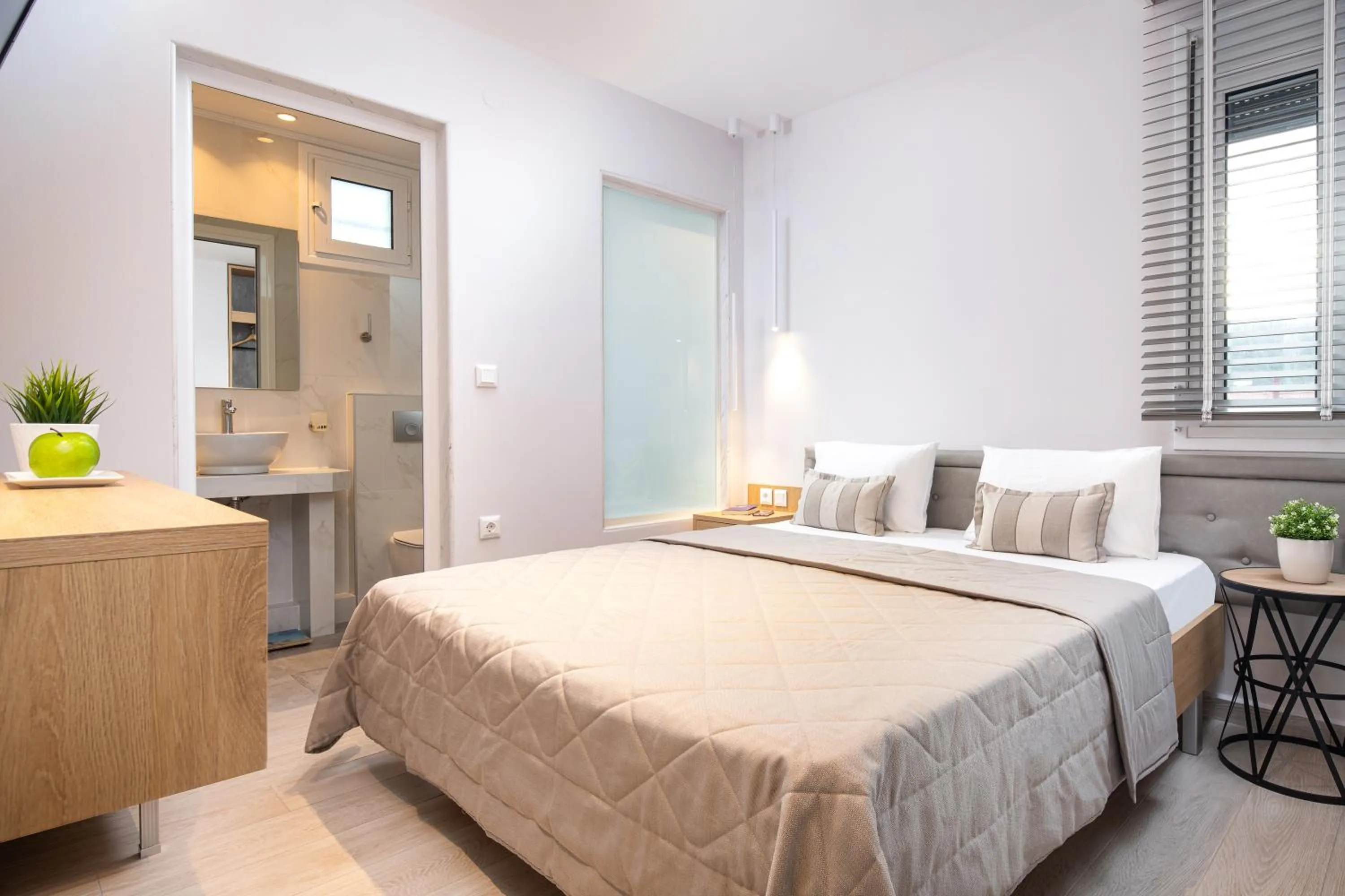 Bed in Hotel Agni On The Beach