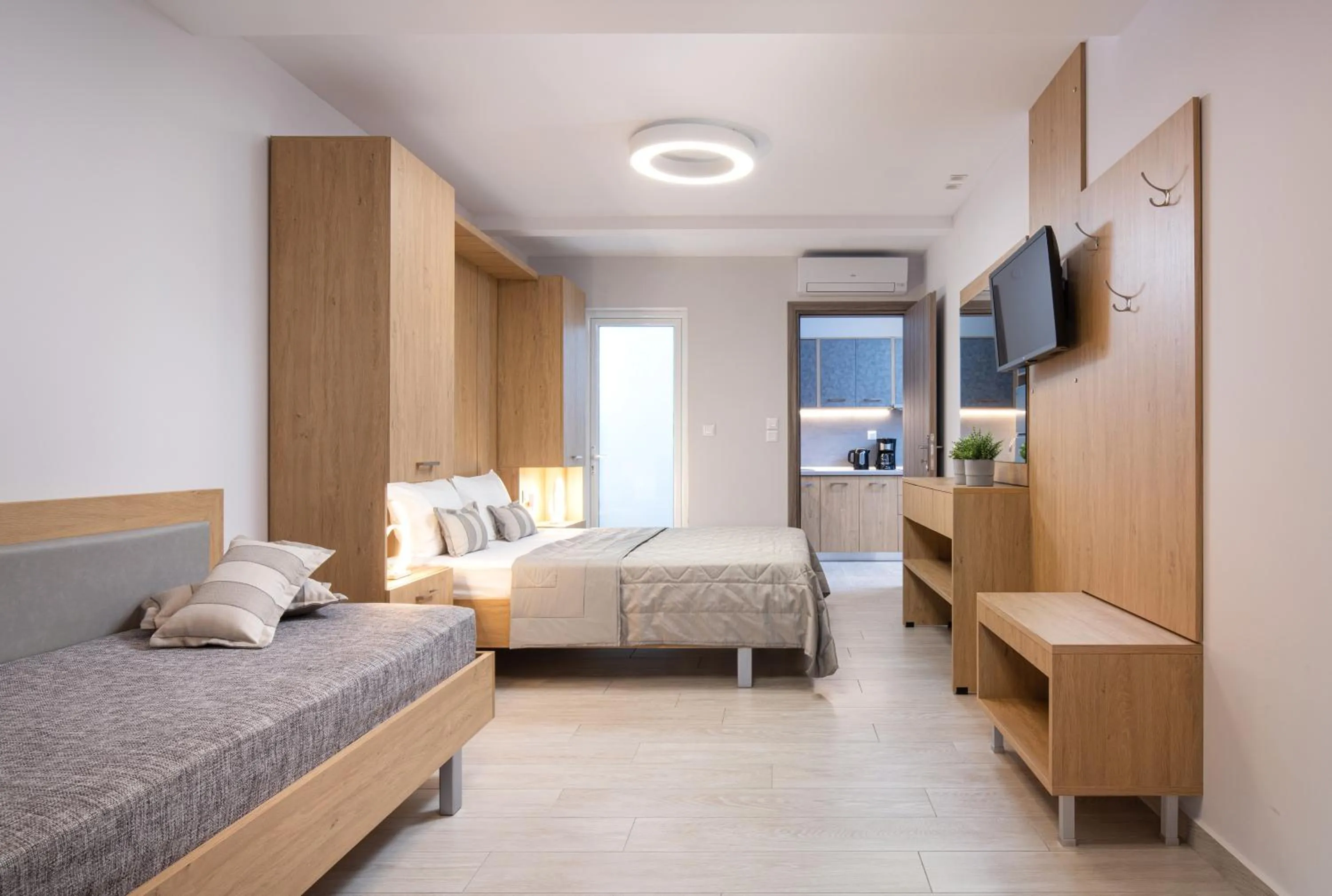 Bed in Hotel Agni On The Beach