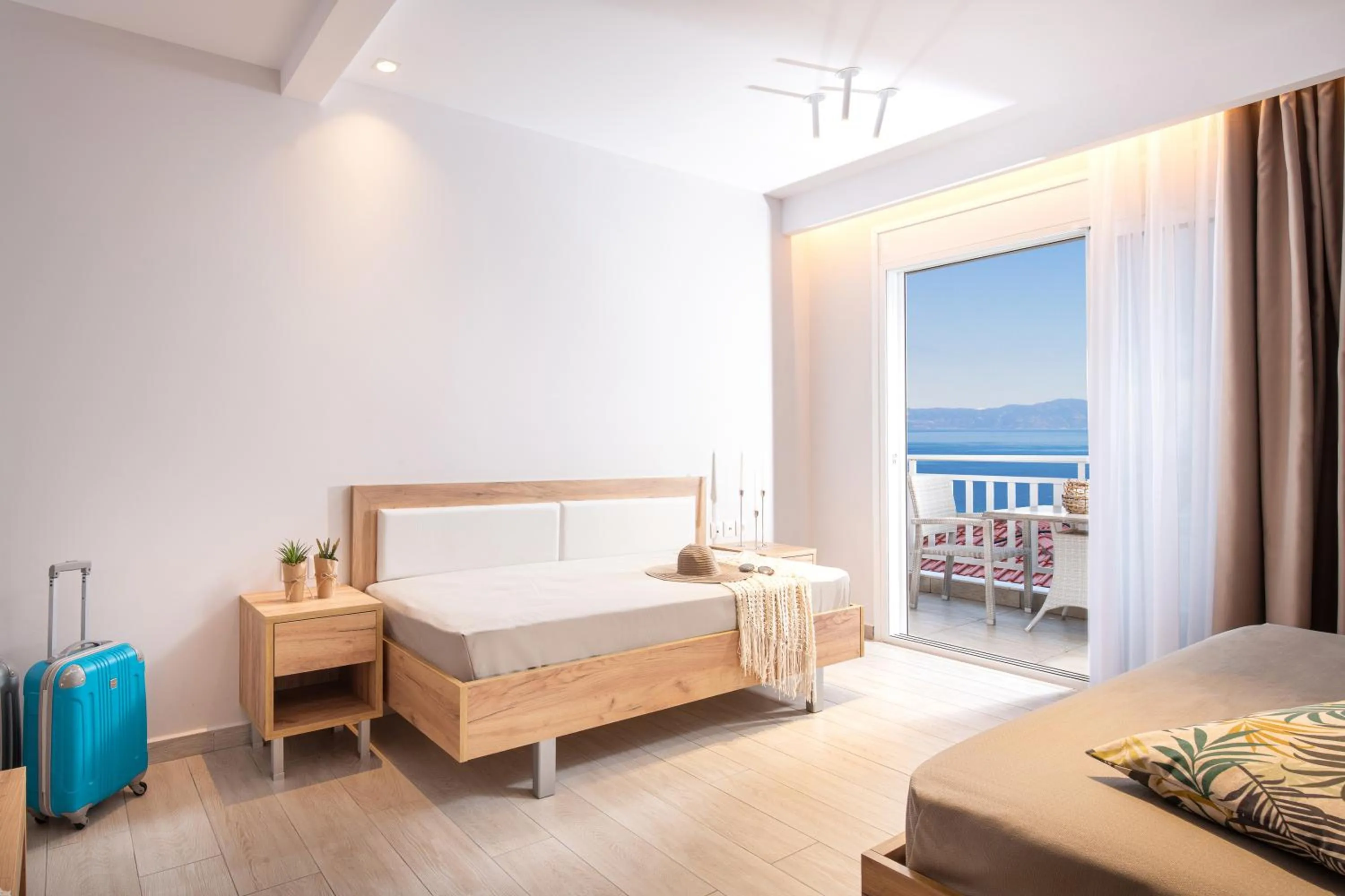 Bed in Hotel Agni On The Beach