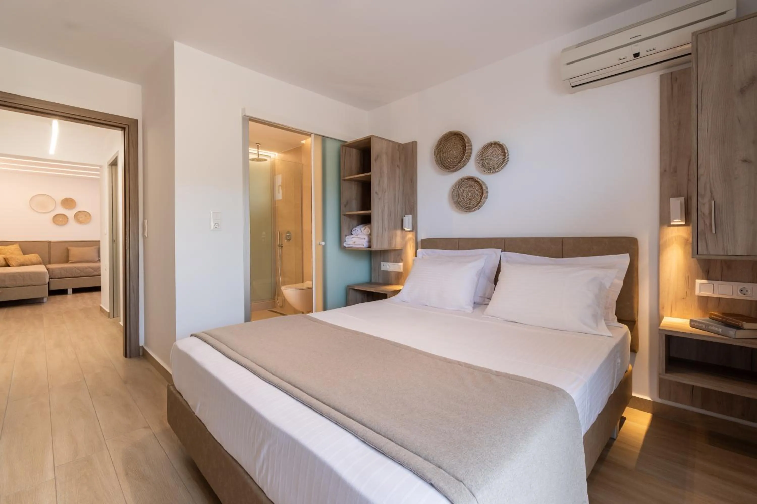 Bed in Hotel Agni On The Beach