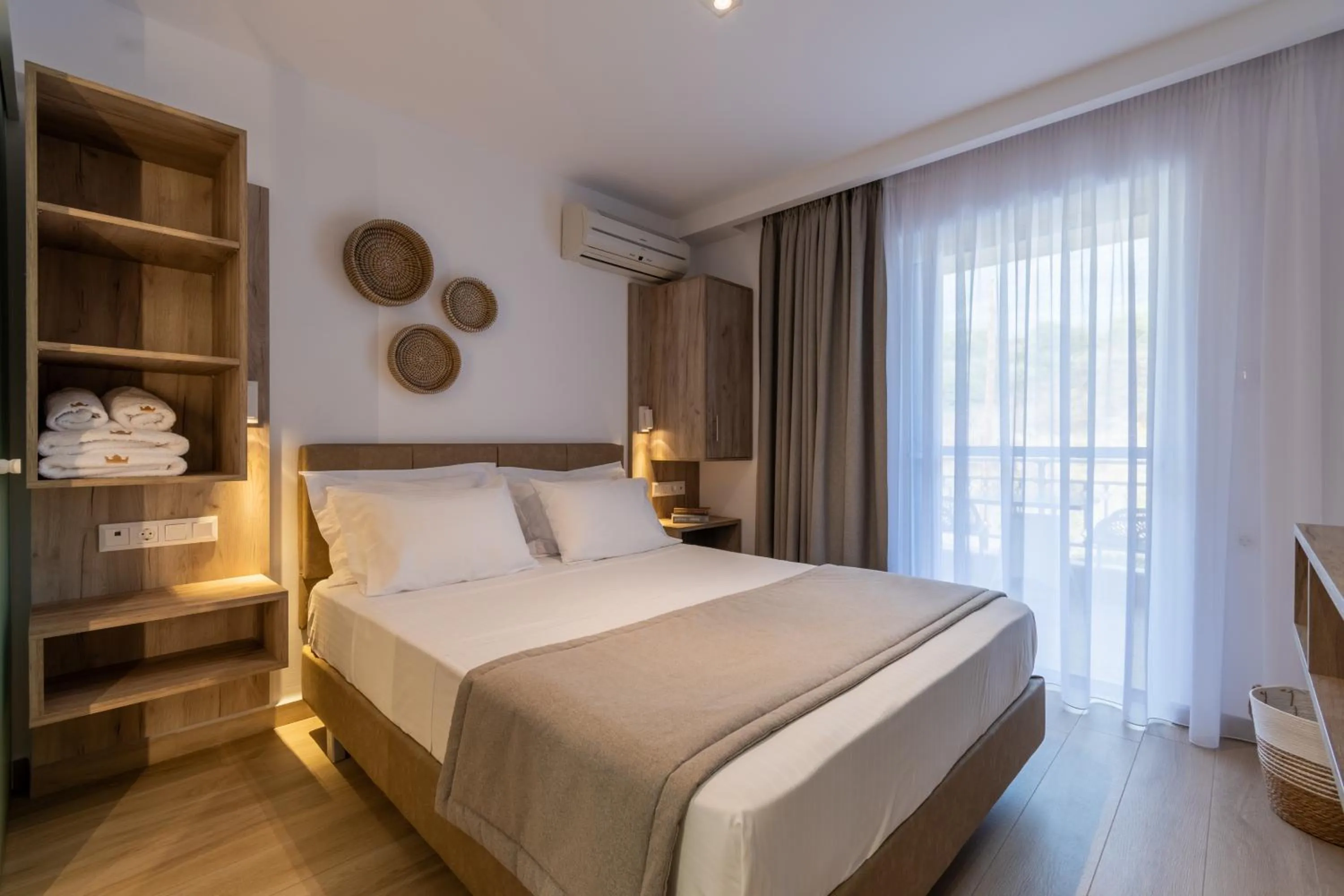 Bed in Hotel Agni On The Beach