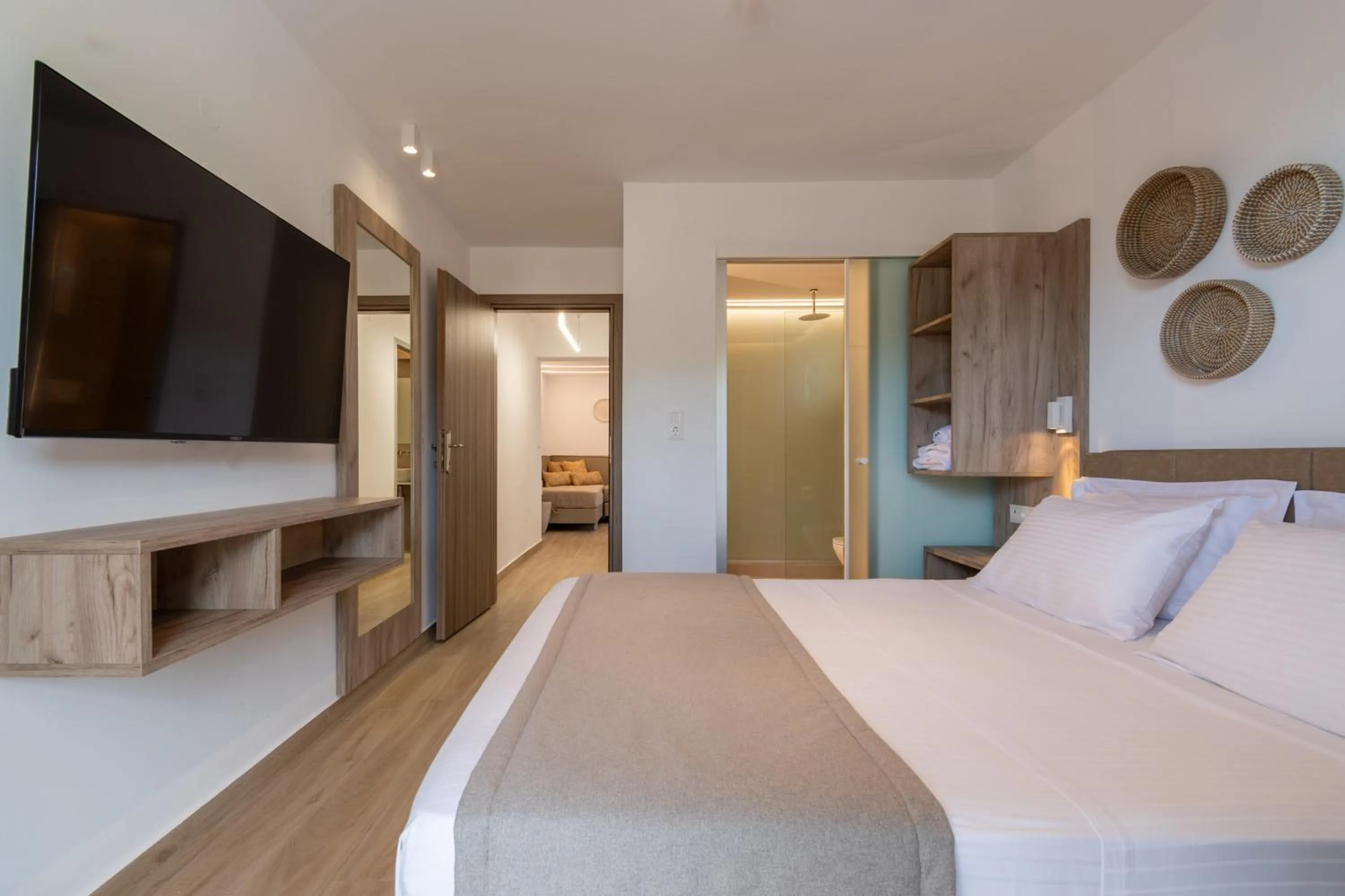 Bed in Hotel Agni On The Beach