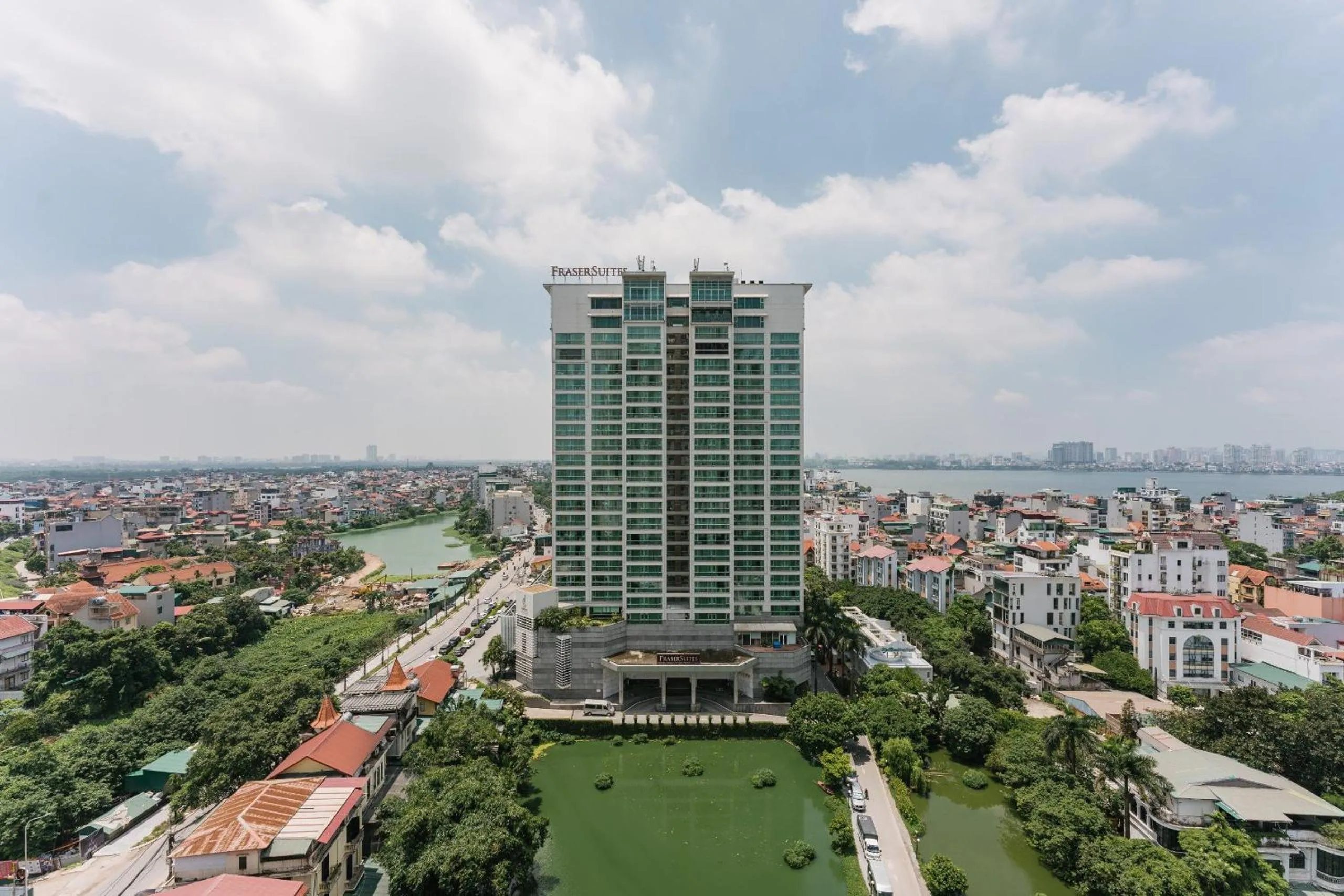Natural landscape in Hanoi Westlake Homestay in D'Le Roi Soleil Building
