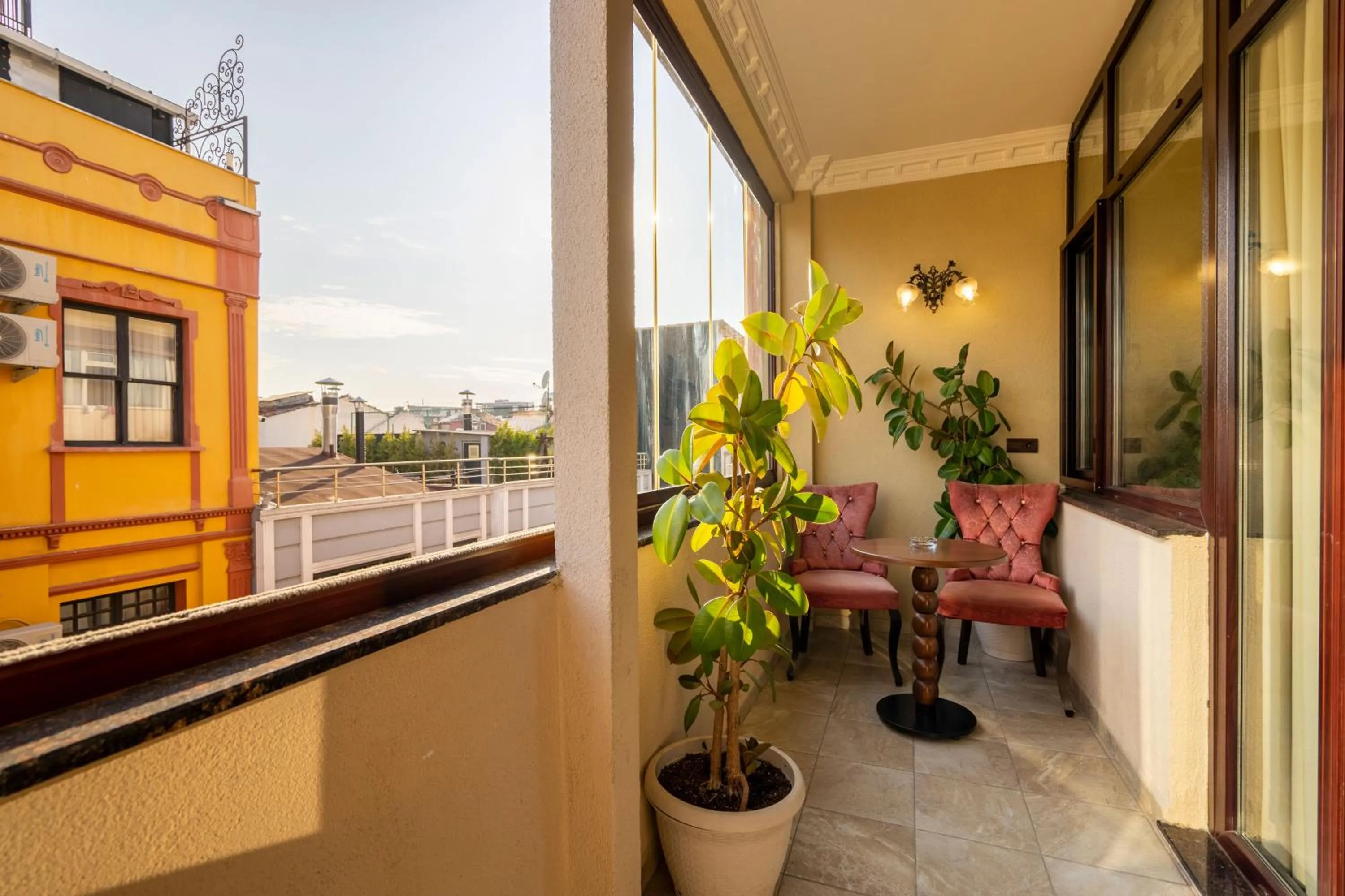 Balcony/Terrace in The First Ottoman Apartments