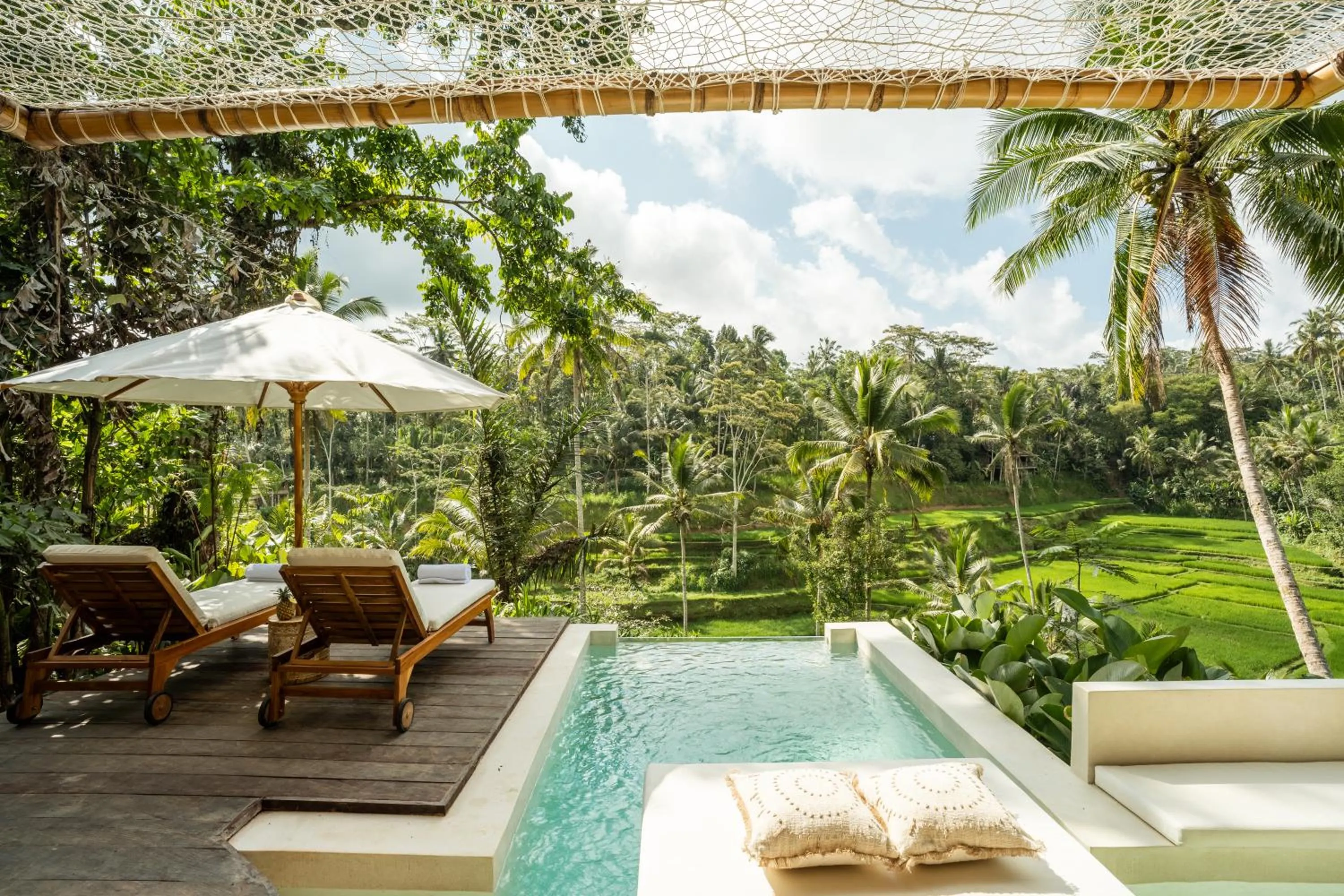 Garden in Bambootel Sawah View