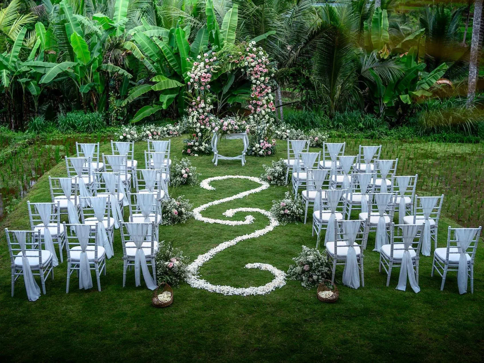 wedding in Bambootel Sawah View